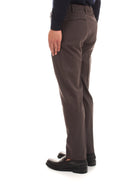 PANTALONI Marrone Incotex