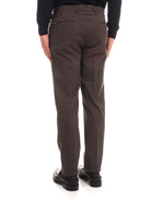 PANTALONI Marrone Incotex