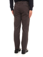 PANTALONI Marrone Incotex