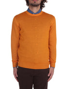 MAGLIE Arancione Fedeli Cashmere