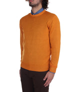 MAGLIE Arancione Fedeli Cashmere