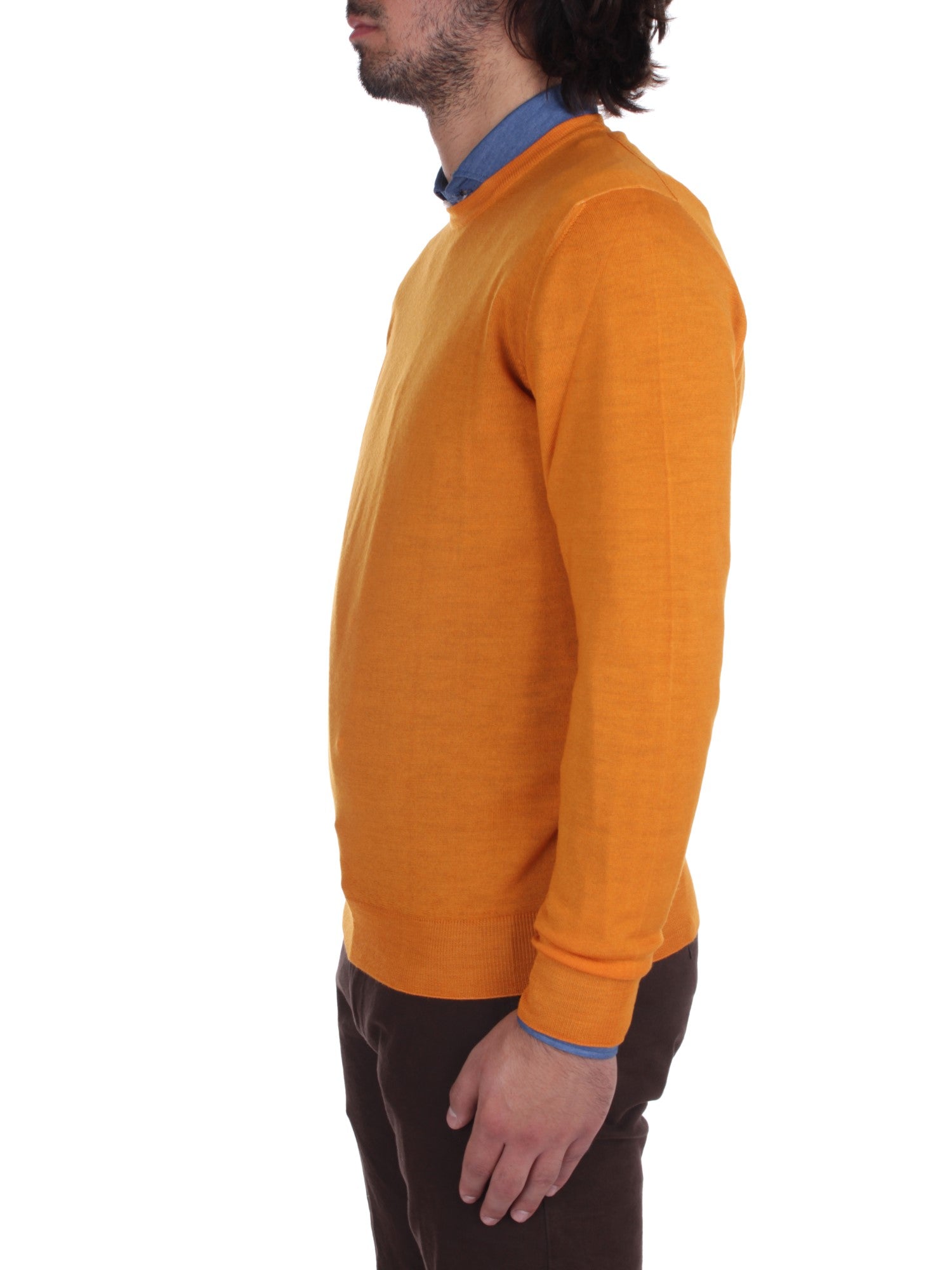 MAGLIE Arancione Fedeli Cashmere