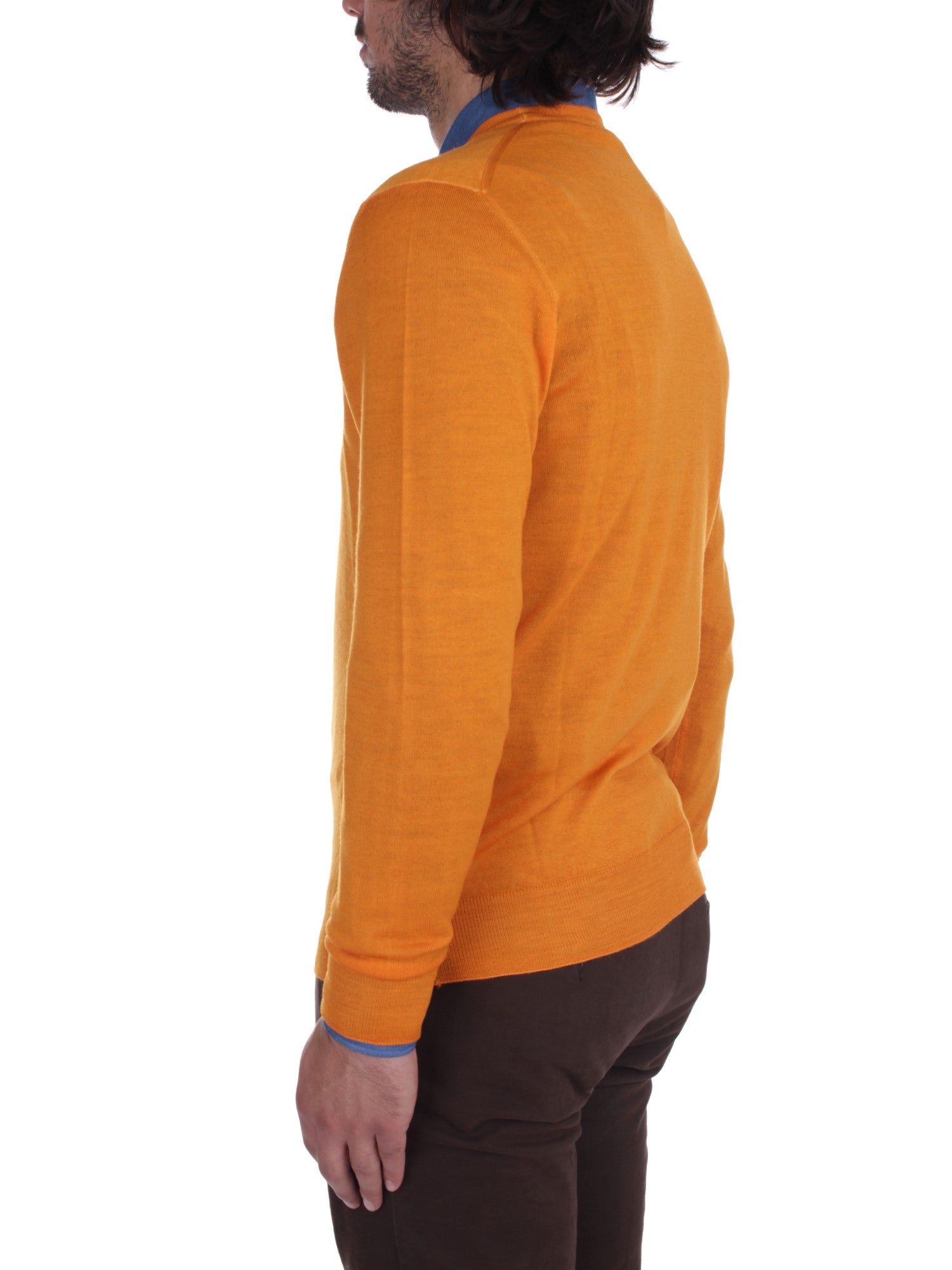 MAGLIE Arancione Fedeli Cashmere