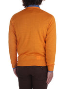 MAGLIE Arancione Fedeli Cashmere