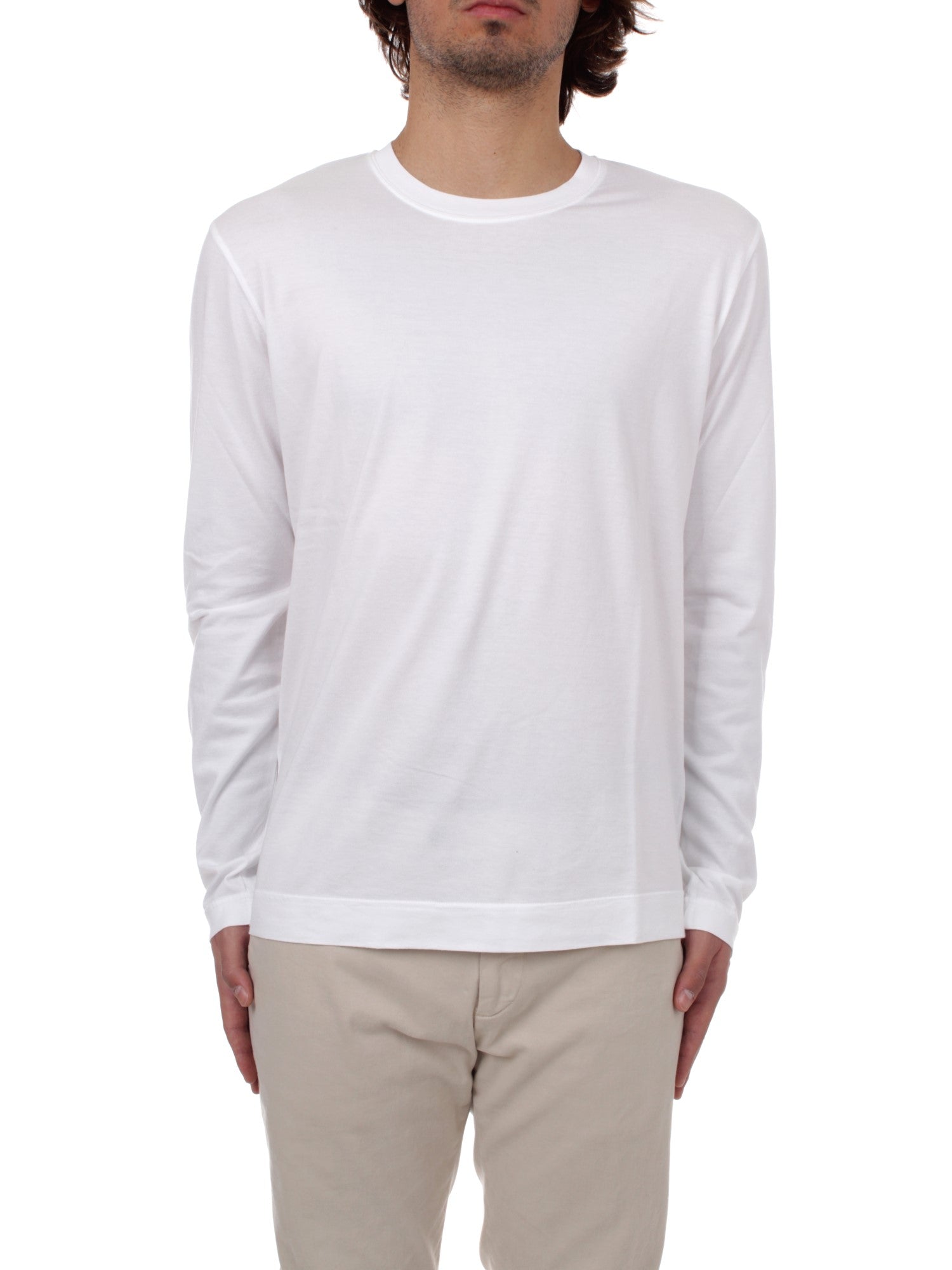 T-SHIRT Bianco Fedeli Cashmere