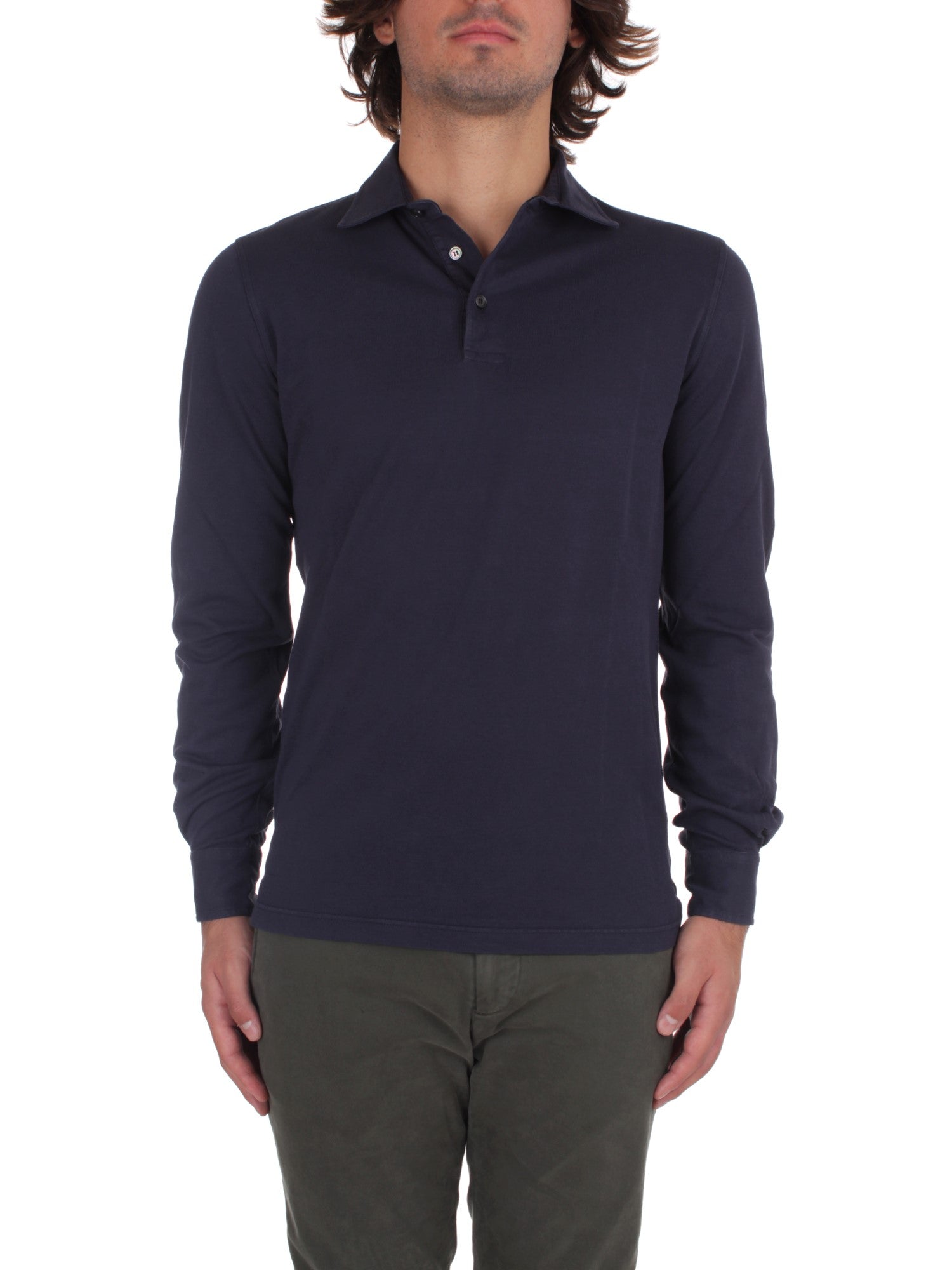 Fedeli long sleeve polo online