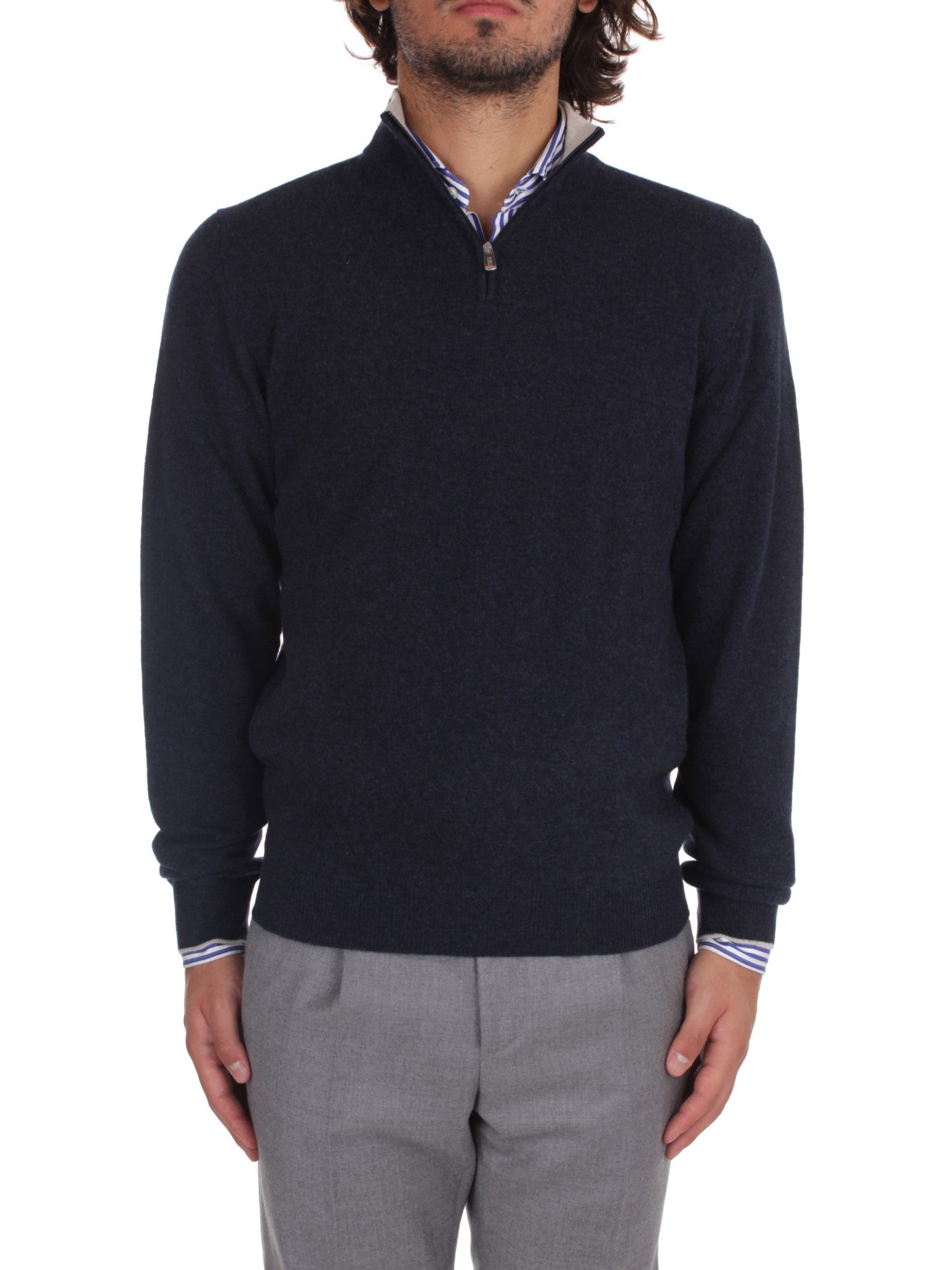 MAGLIE Blu Fedeli Cashmere