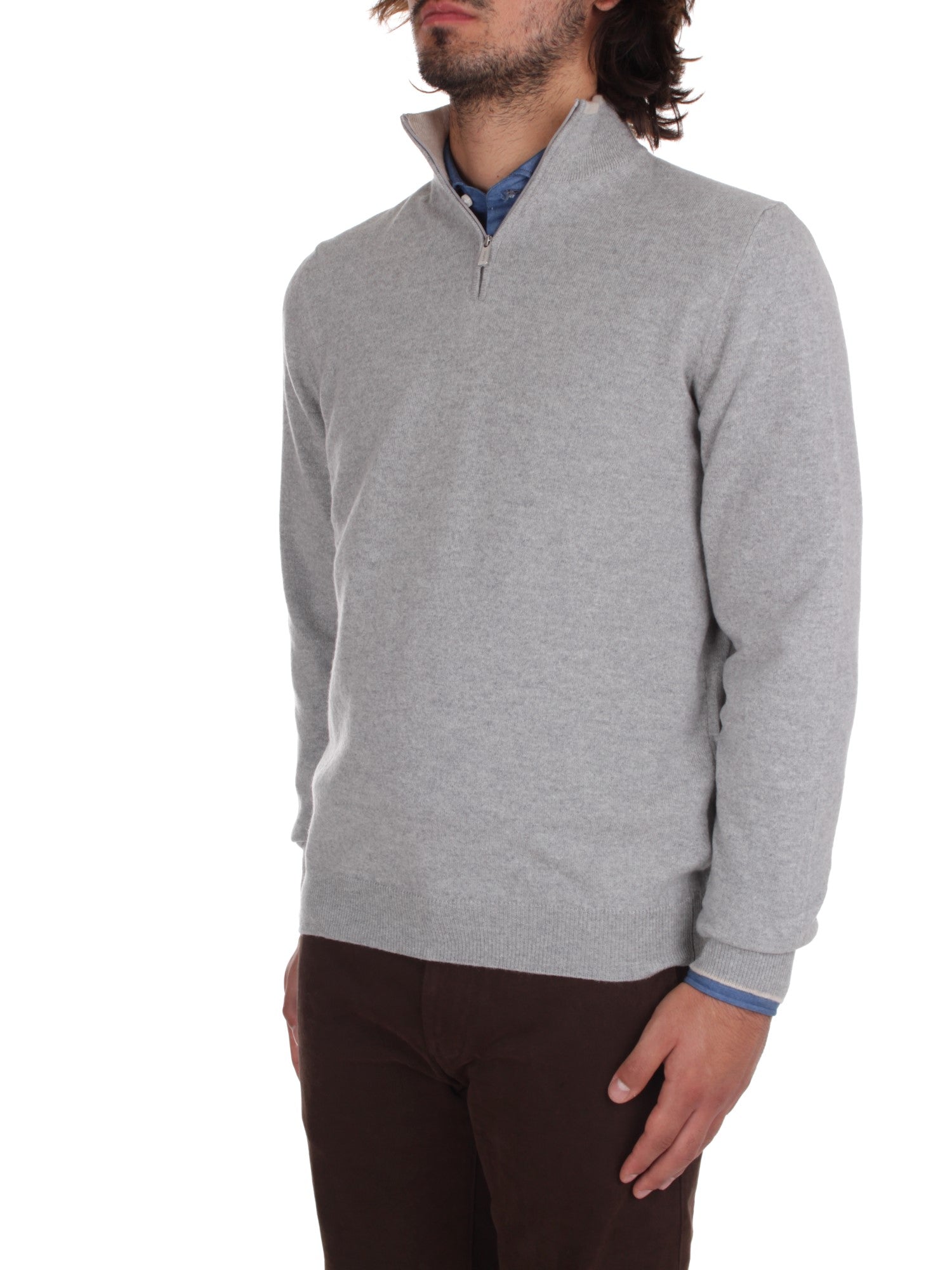 MAGLIE Grigio Fedeli Cashmere