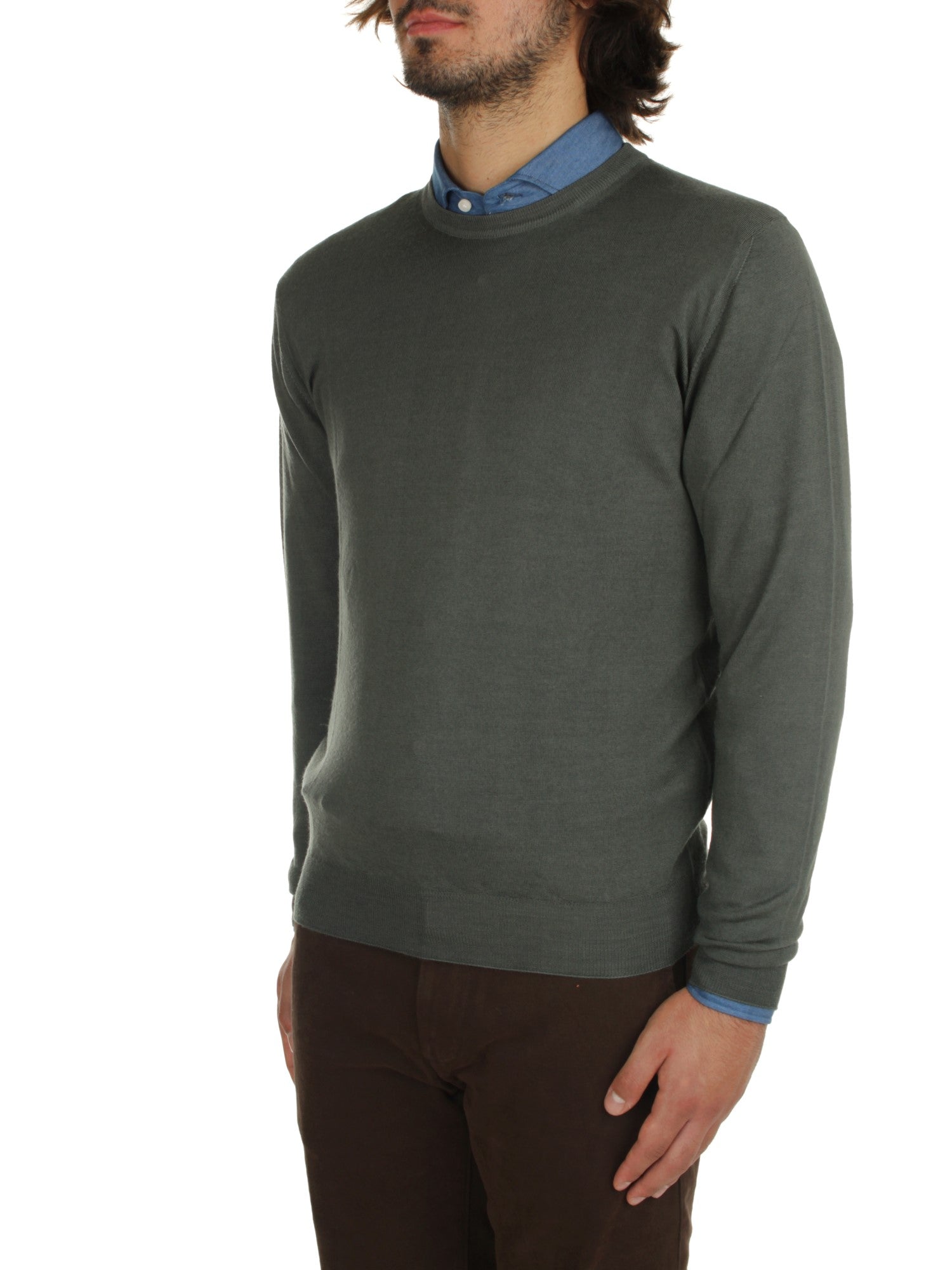 MAGLIE Verde Fedeli Cashmere