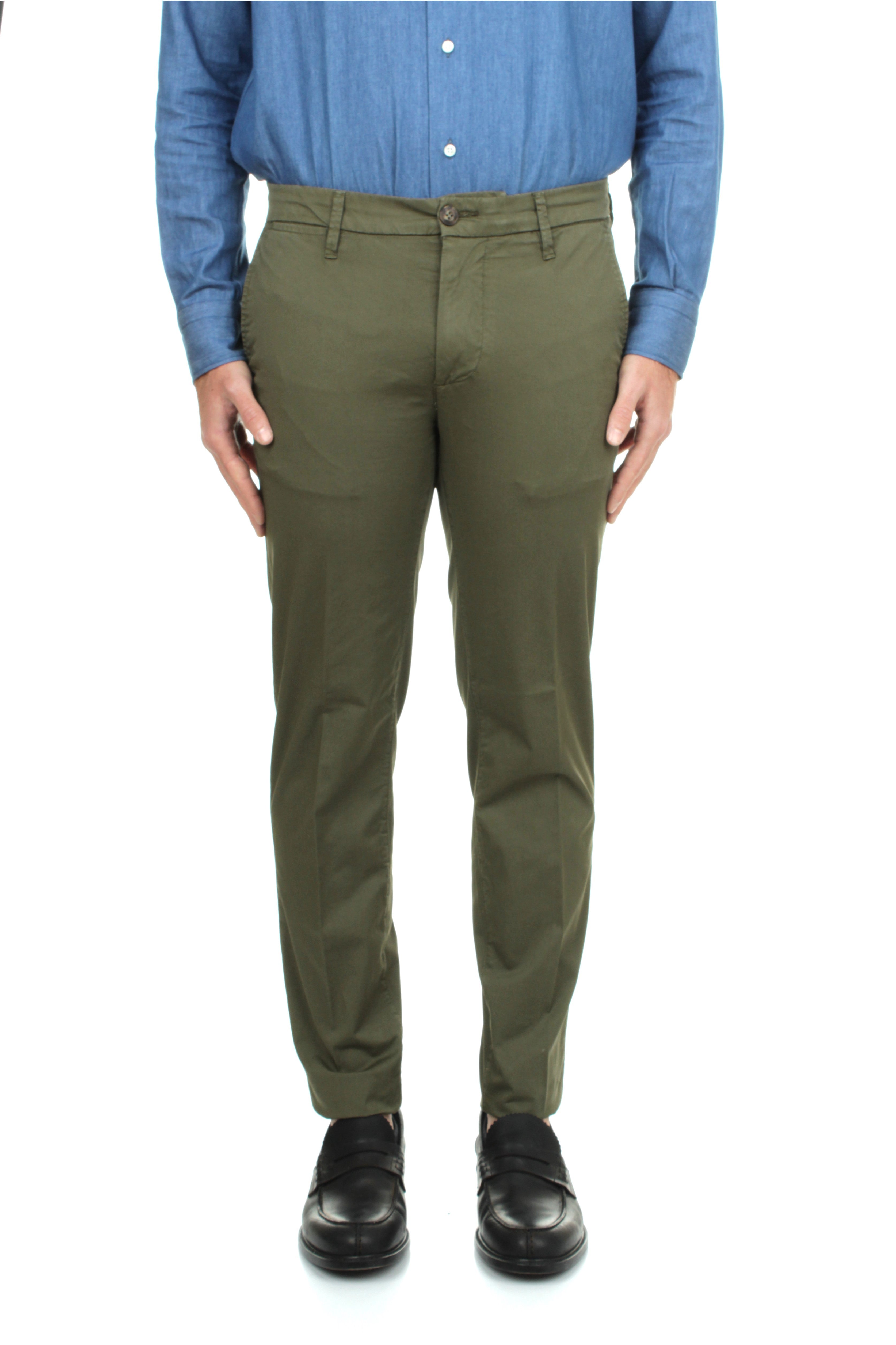 PANTALONI Verde Re-hash