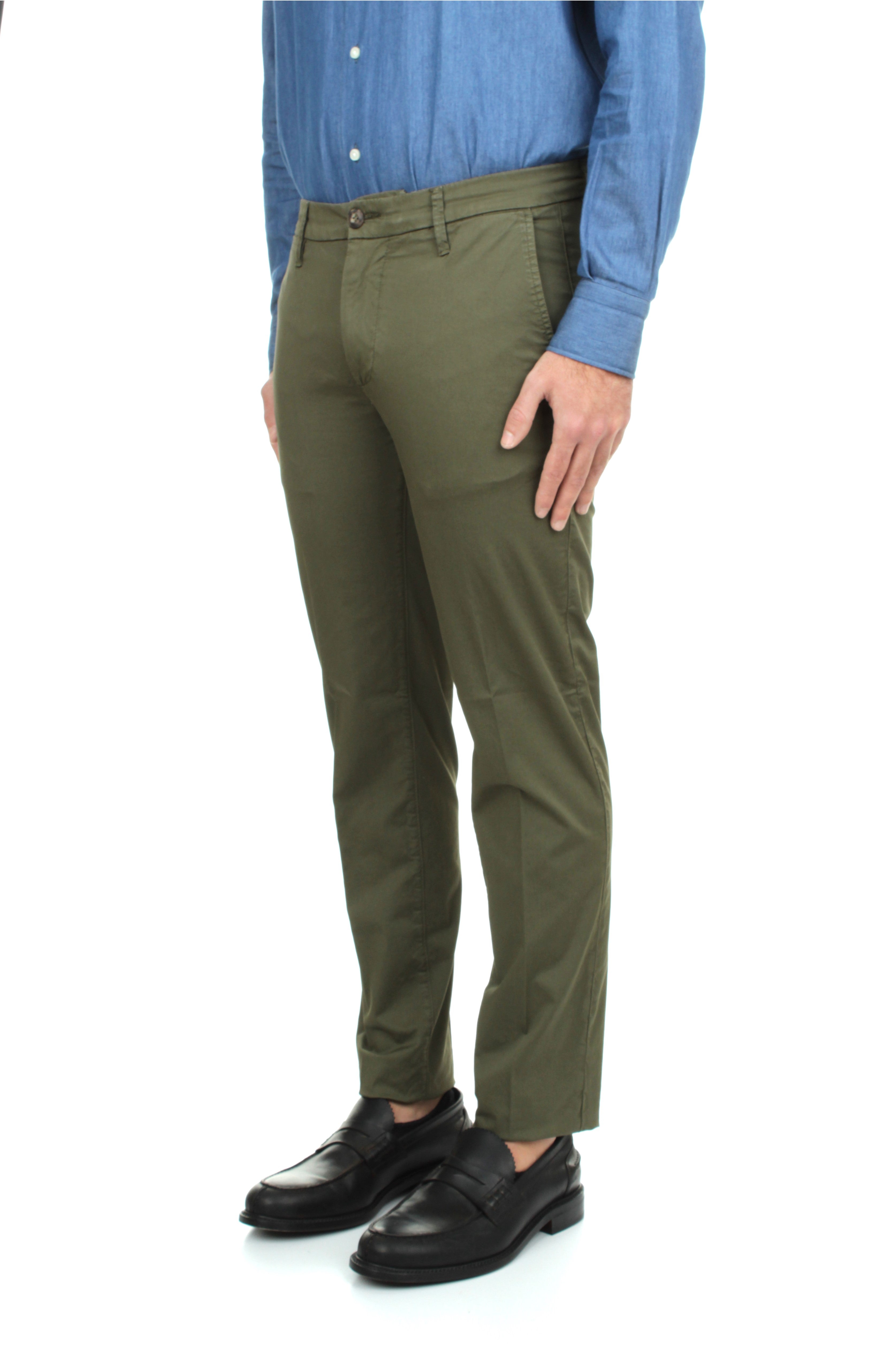 PANTALONI Verde Re-hash