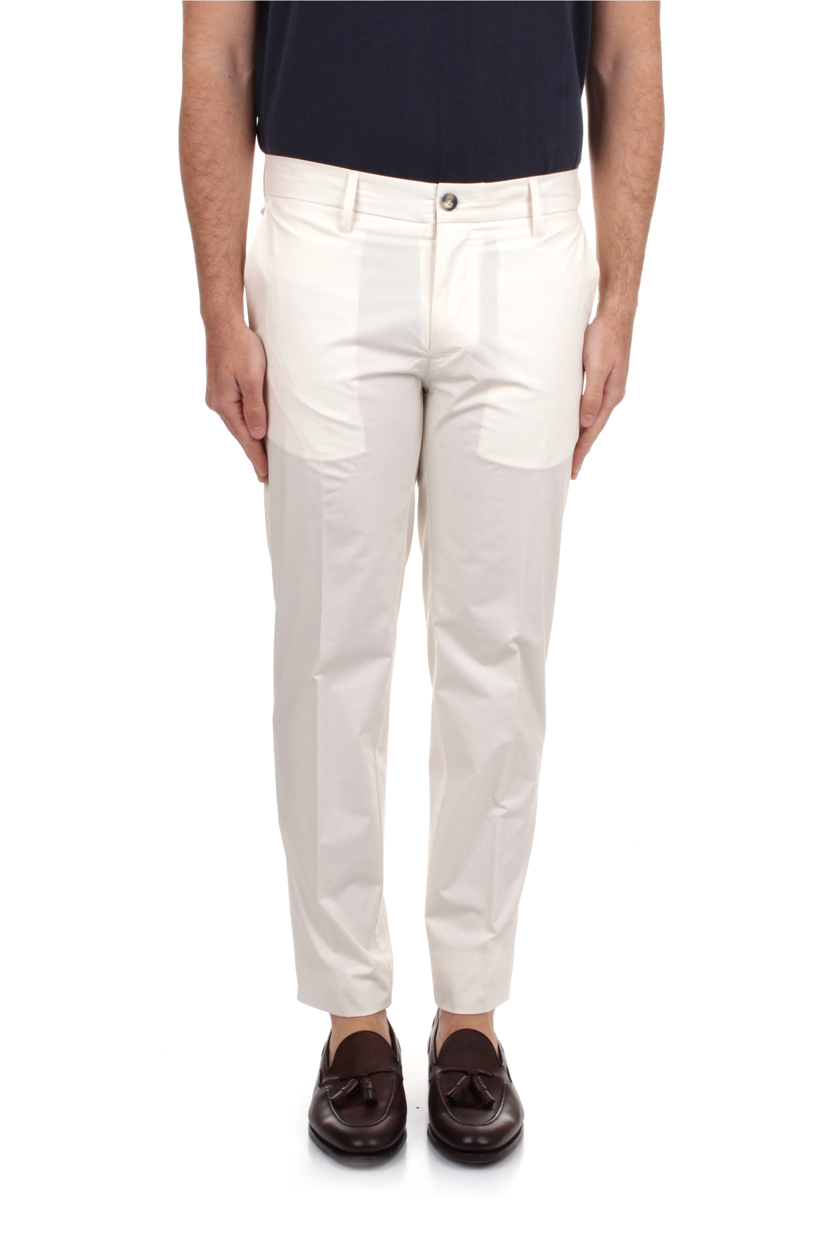 PANTALONI Bianco Re-hash