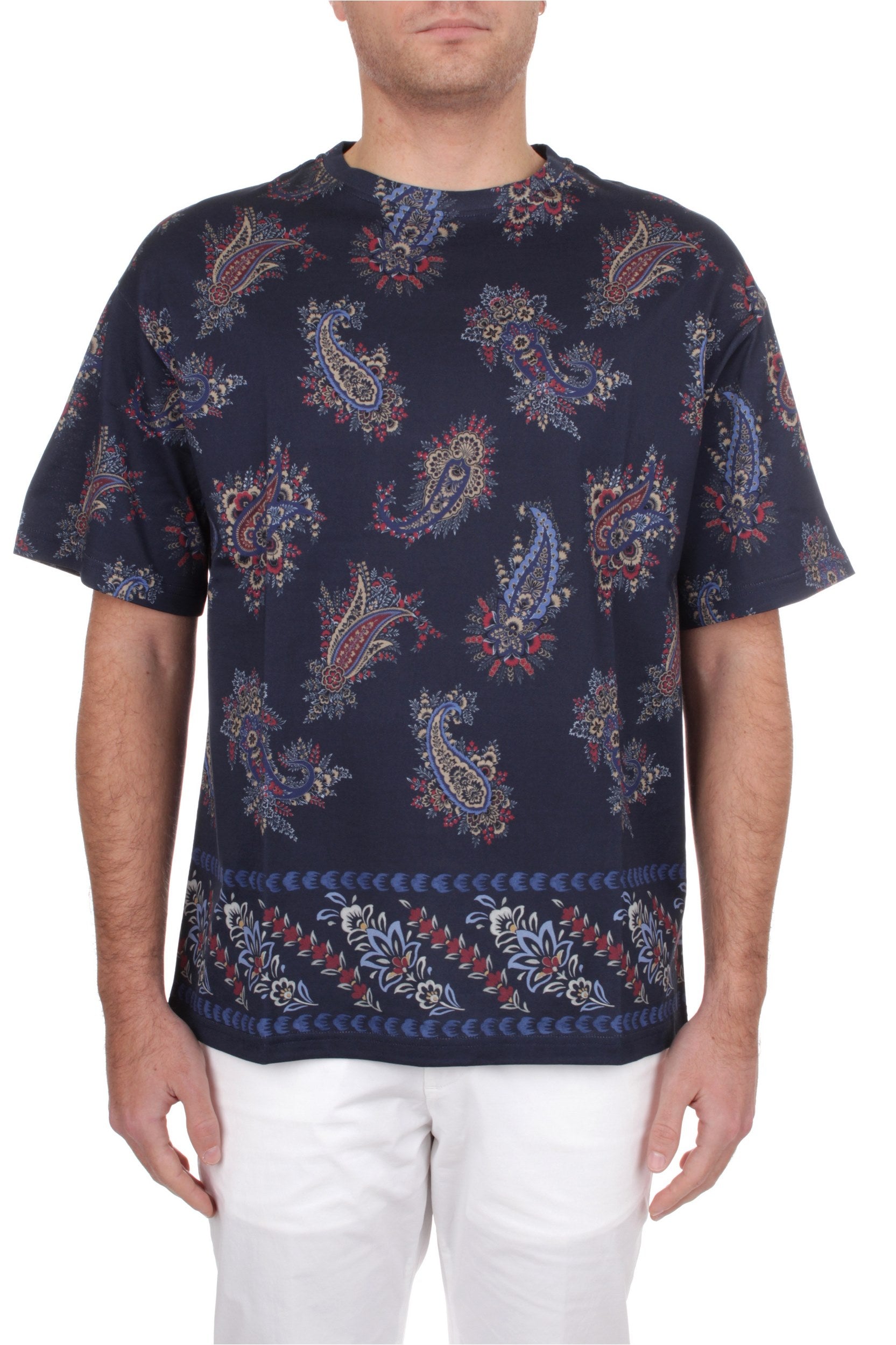 T-SHIRT Blu Etro