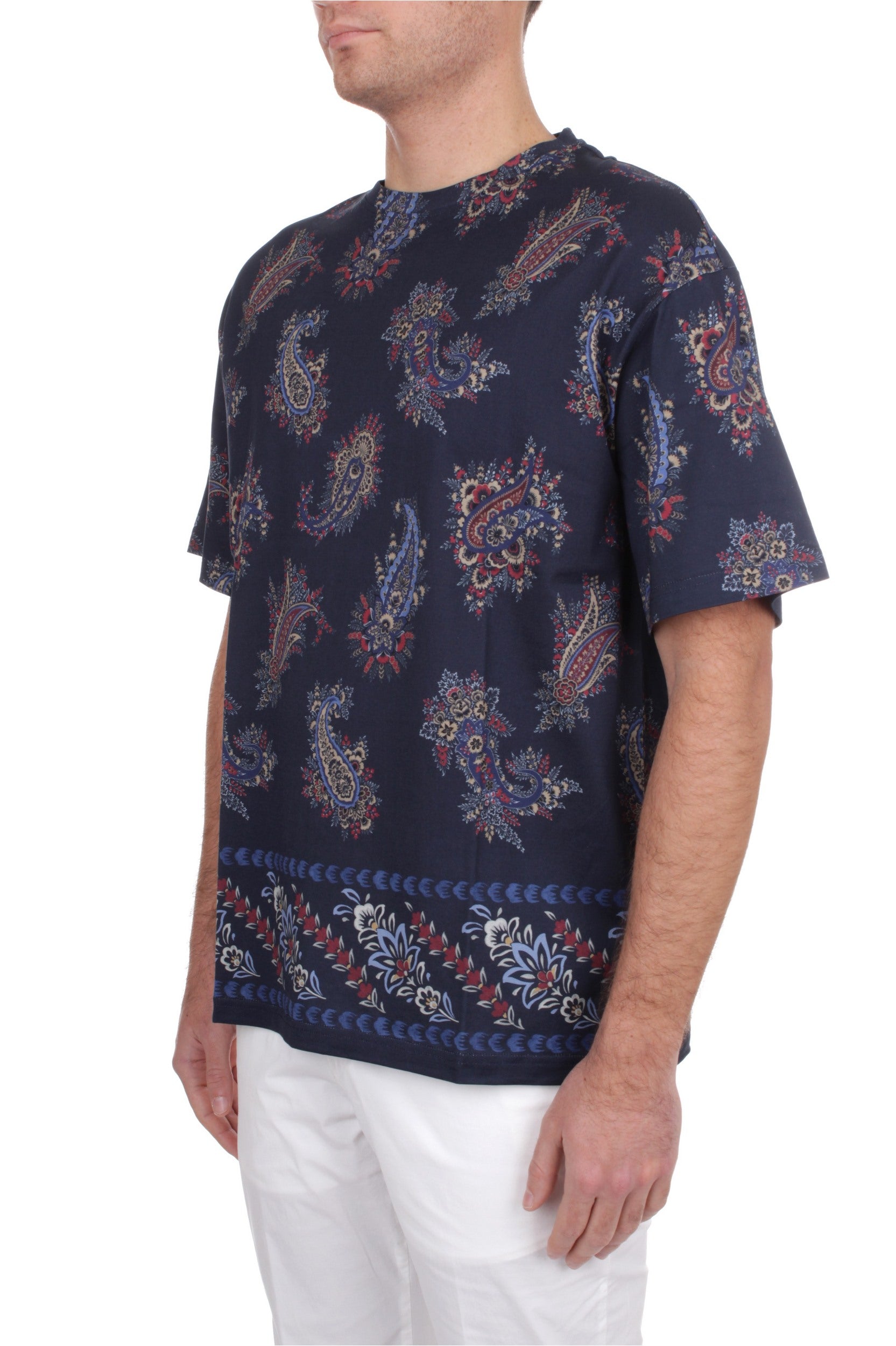 T-SHIRT Blu Etro