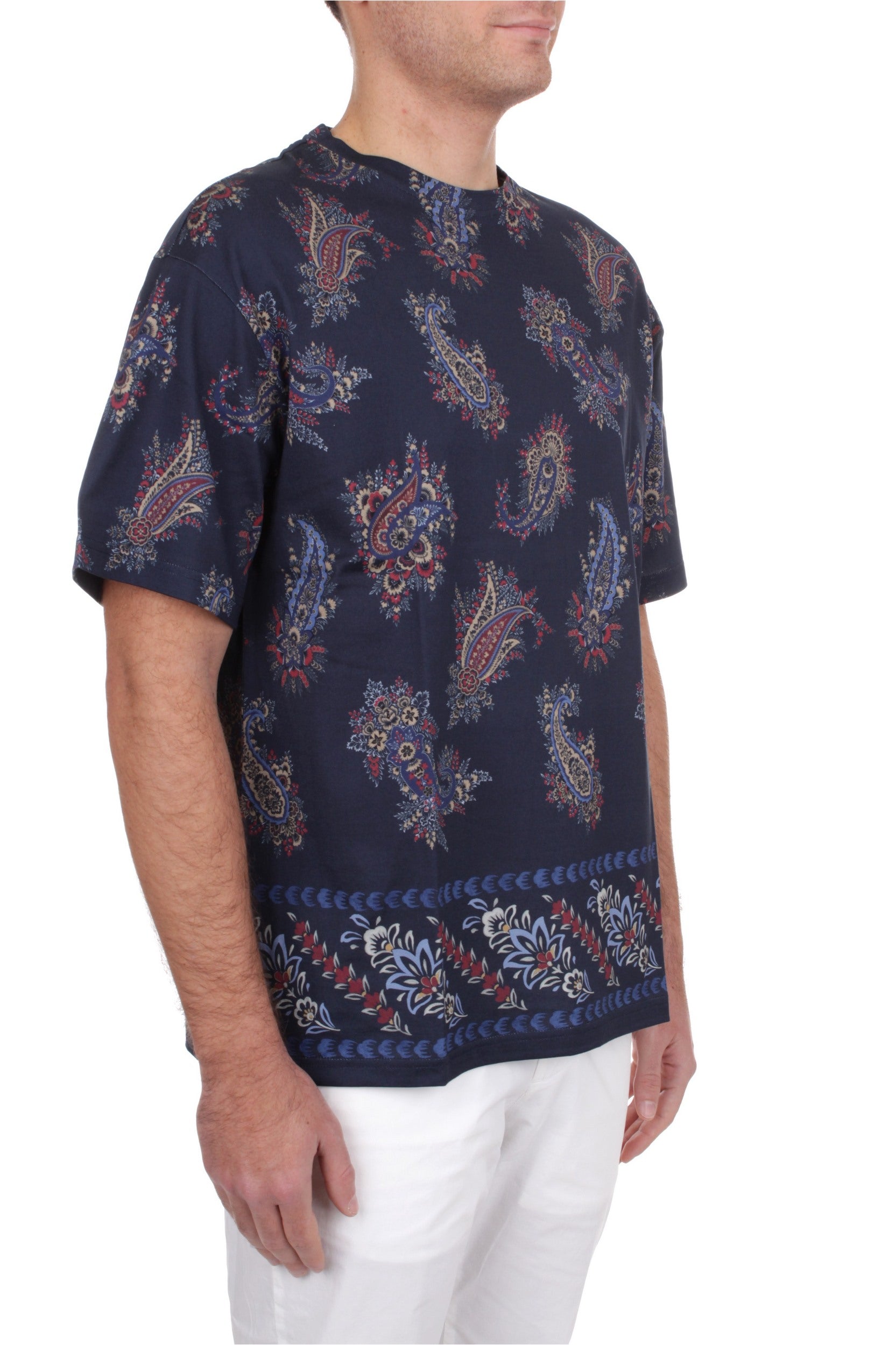 T-SHIRT Blu Etro