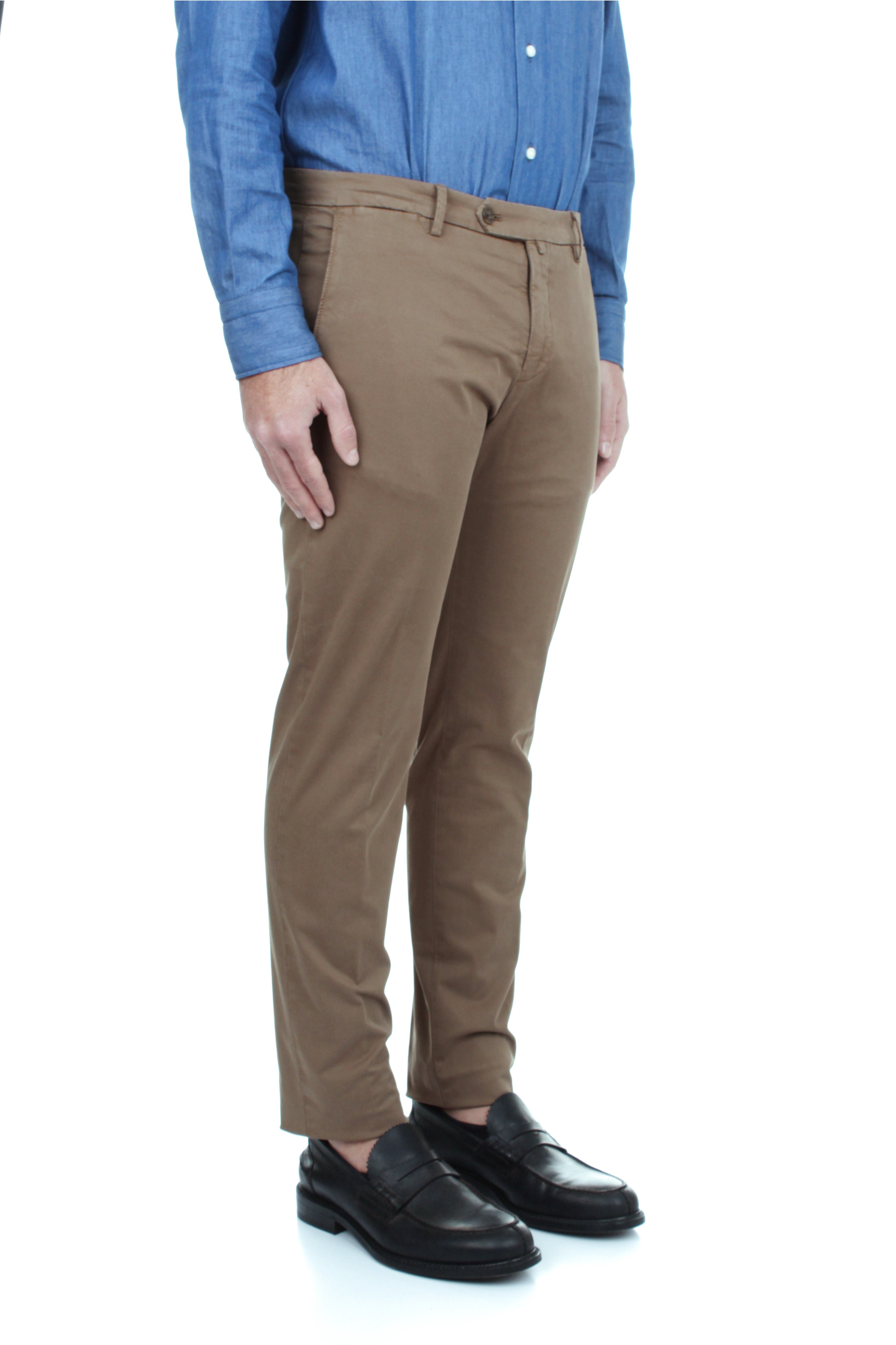 PANTALONI Marrone Briglia