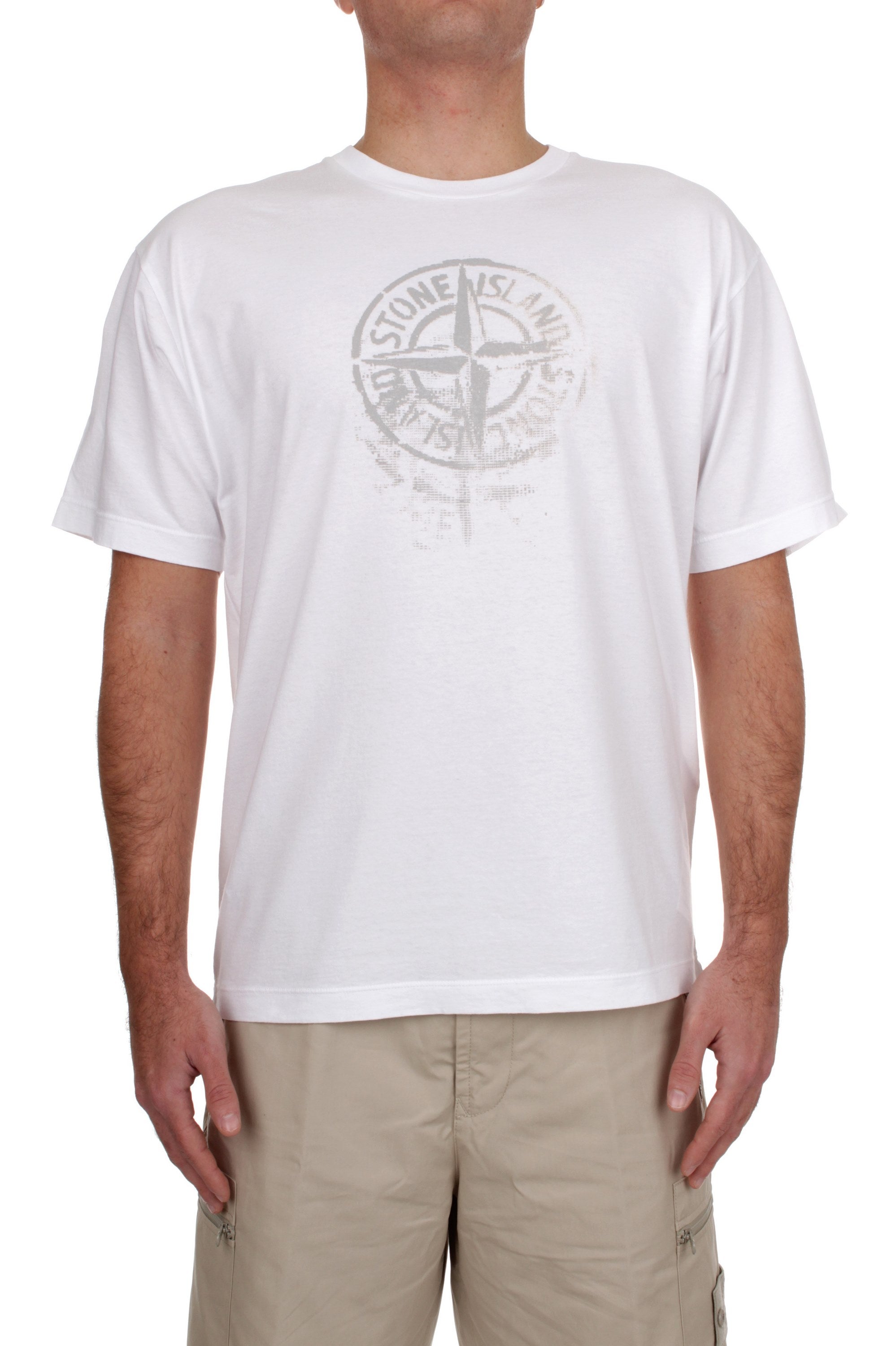 T-SHIRT Bianco Stone Island