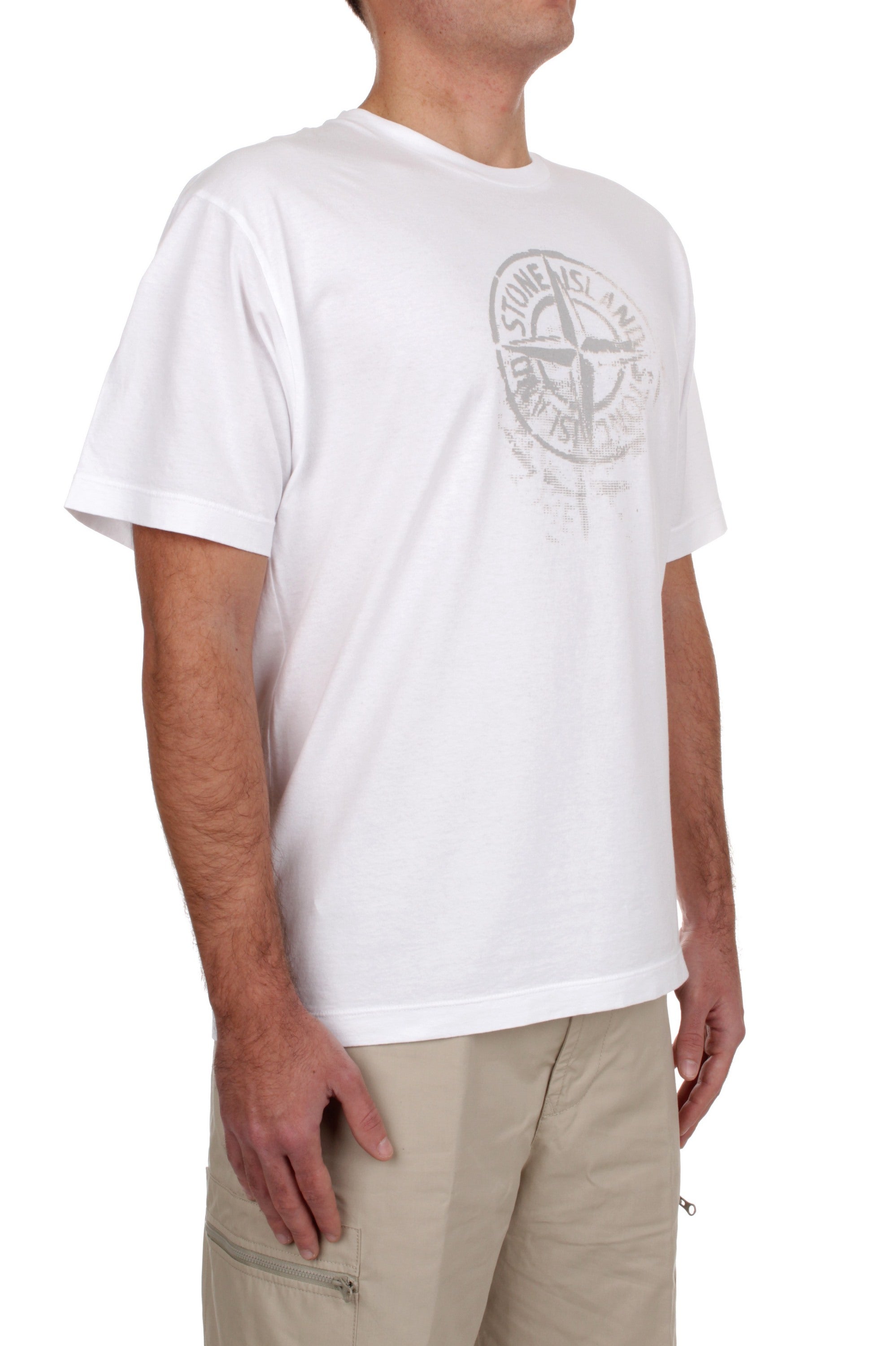 T-SHIRT Bianco Stone Island