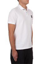 POLO Bianco Stone Island