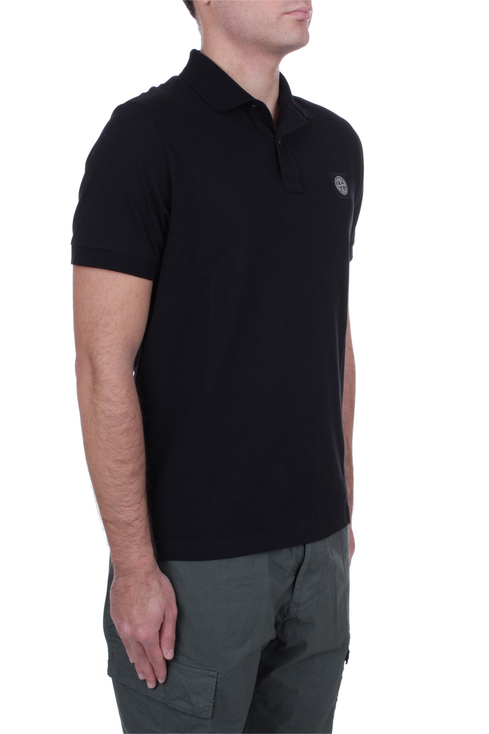 POLO Nero Stone Island