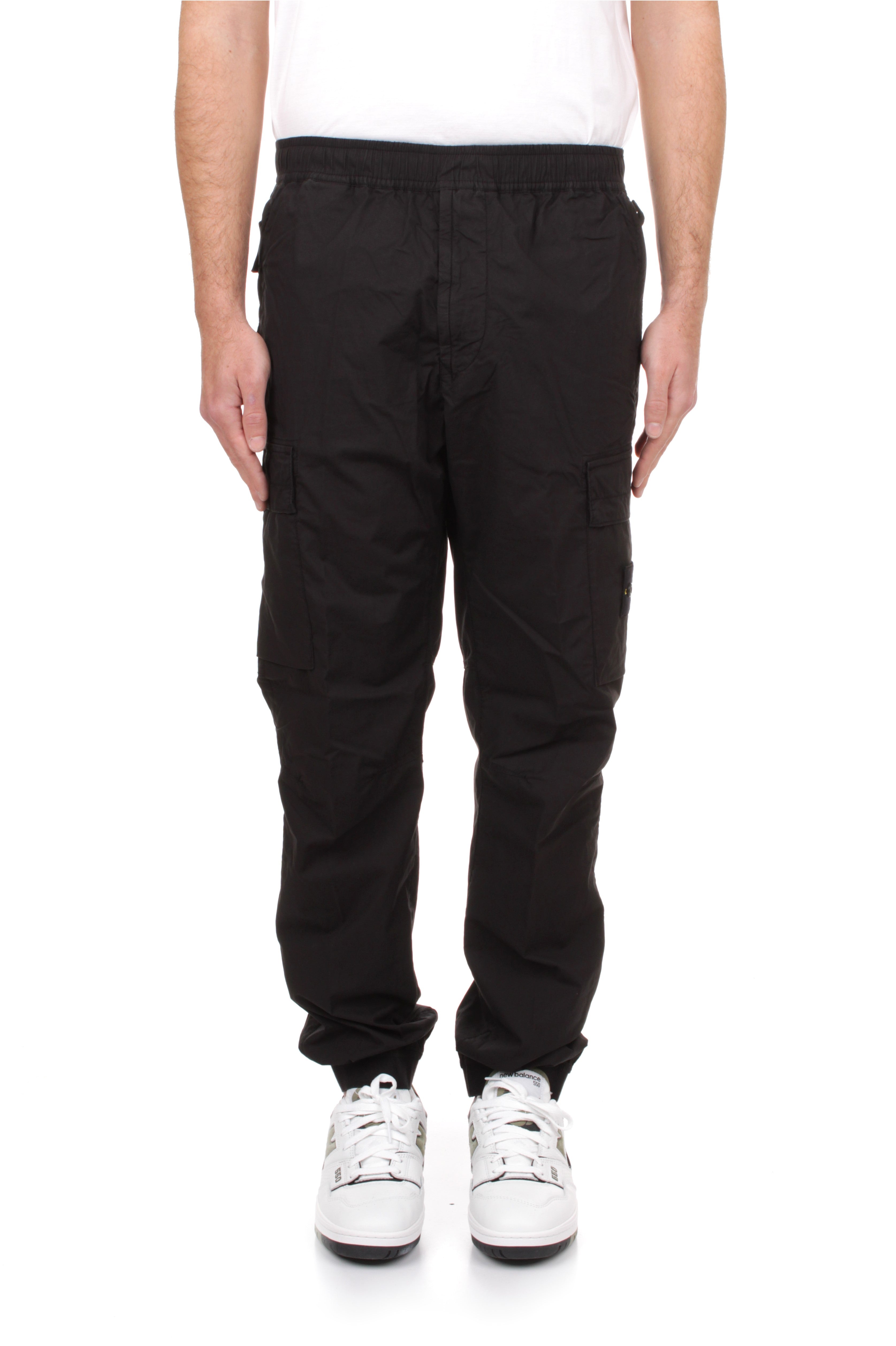 PANTALONI Nero Stone Island