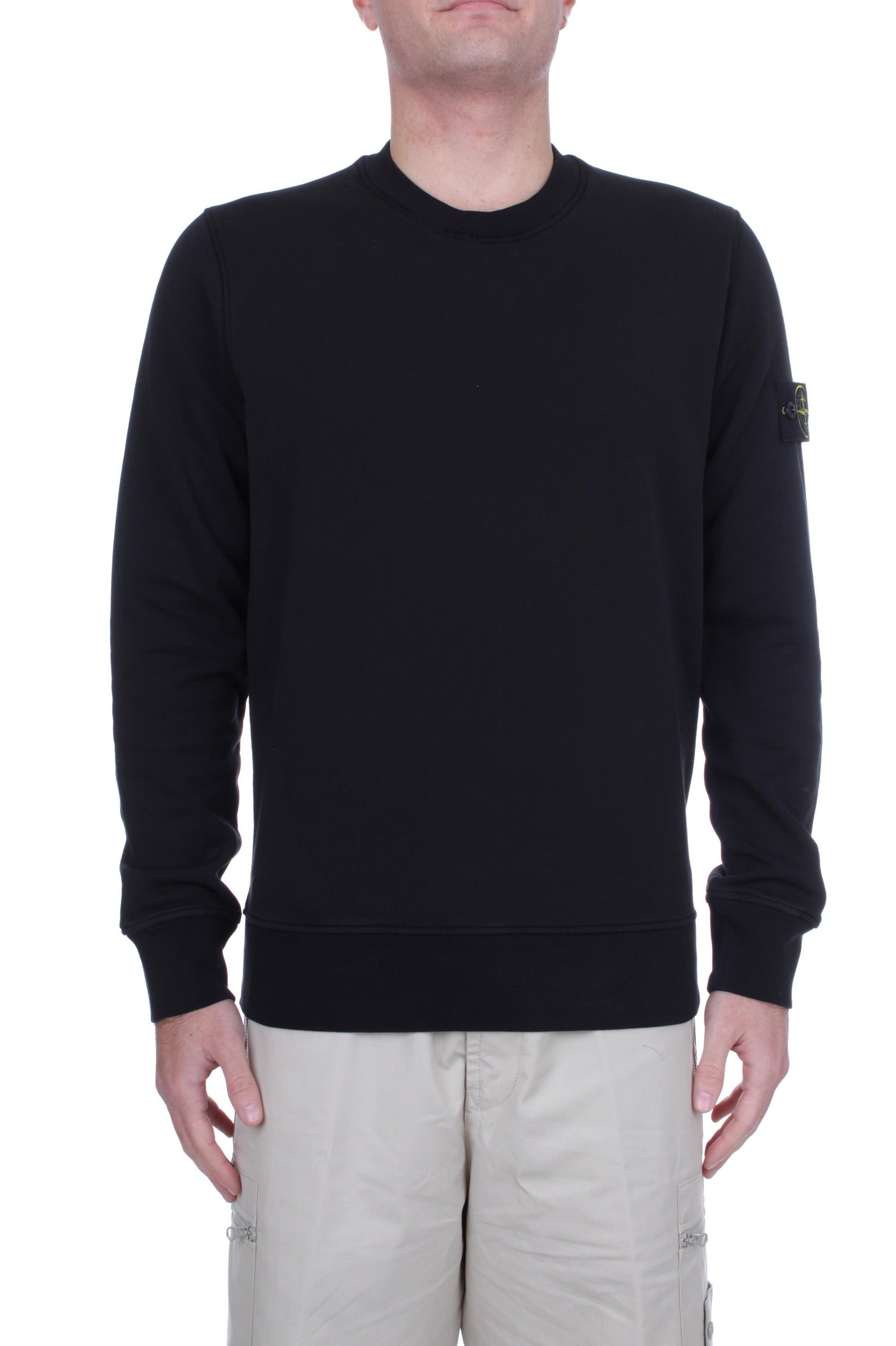 FELPE Nero Stone Island