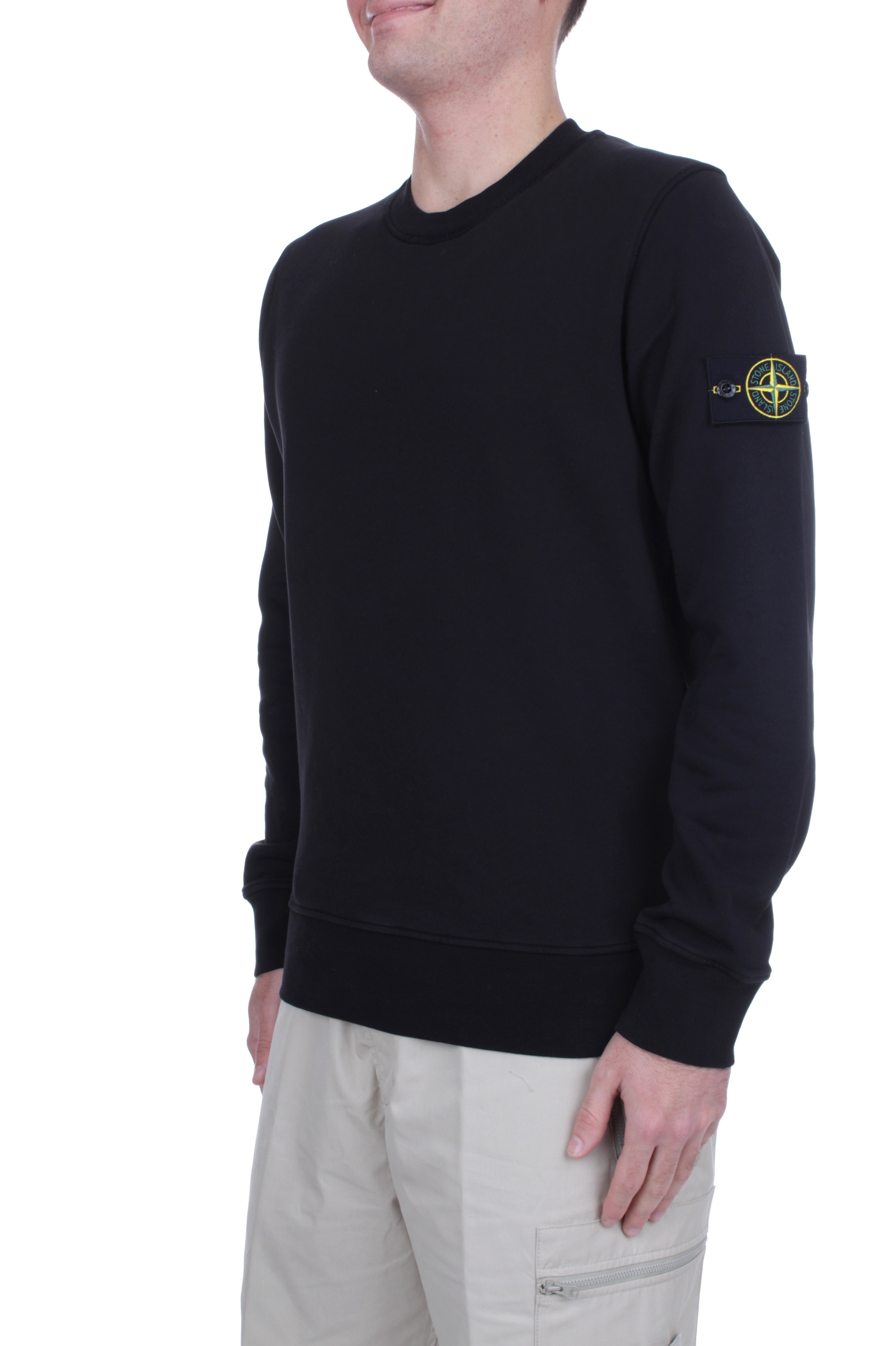 FELPE Nero Stone Island