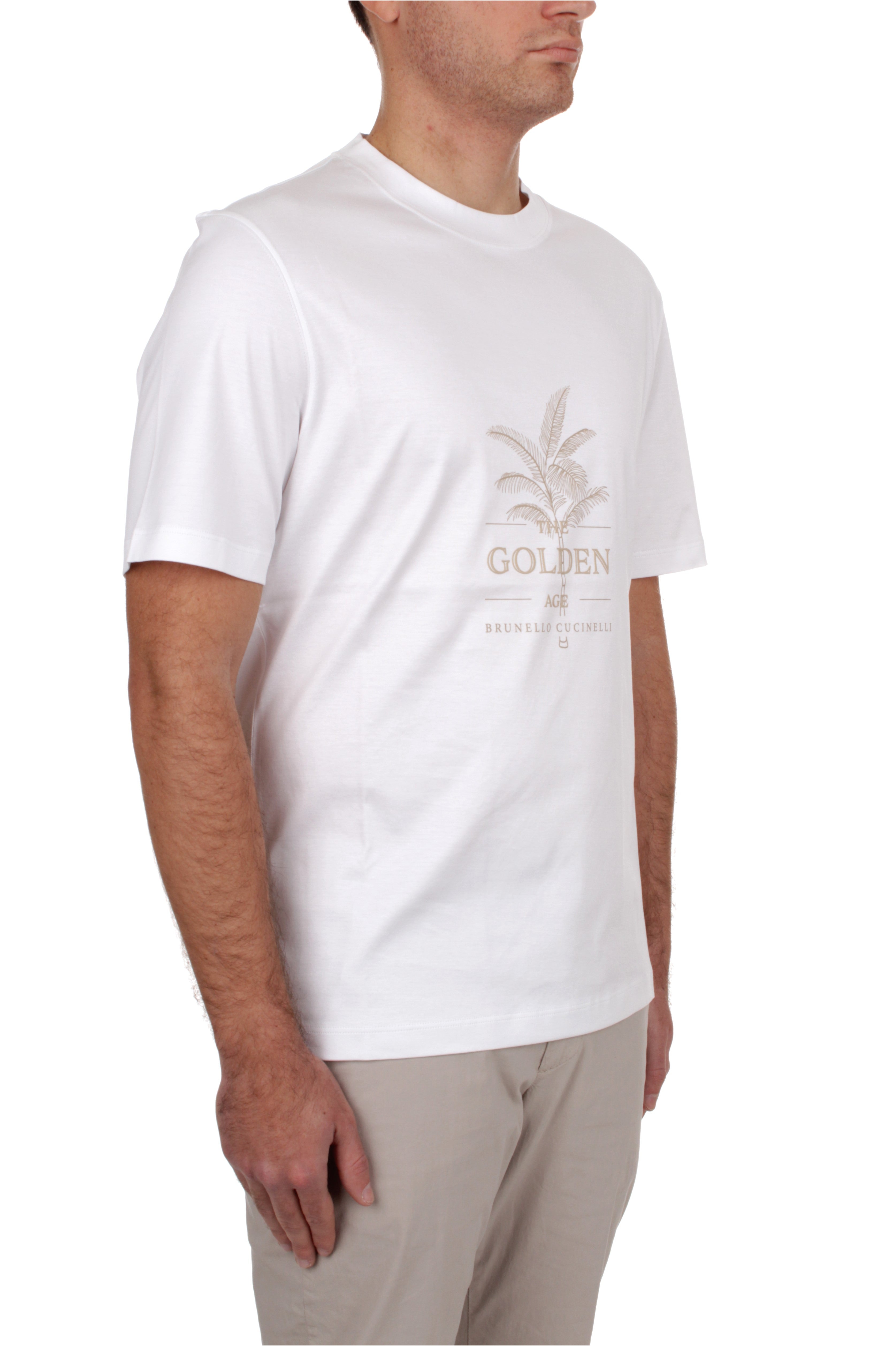 T-SHIRT Bianco Brunello Cucinelli