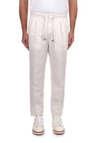 PANTALONI Bianco Brunello Cucinelli