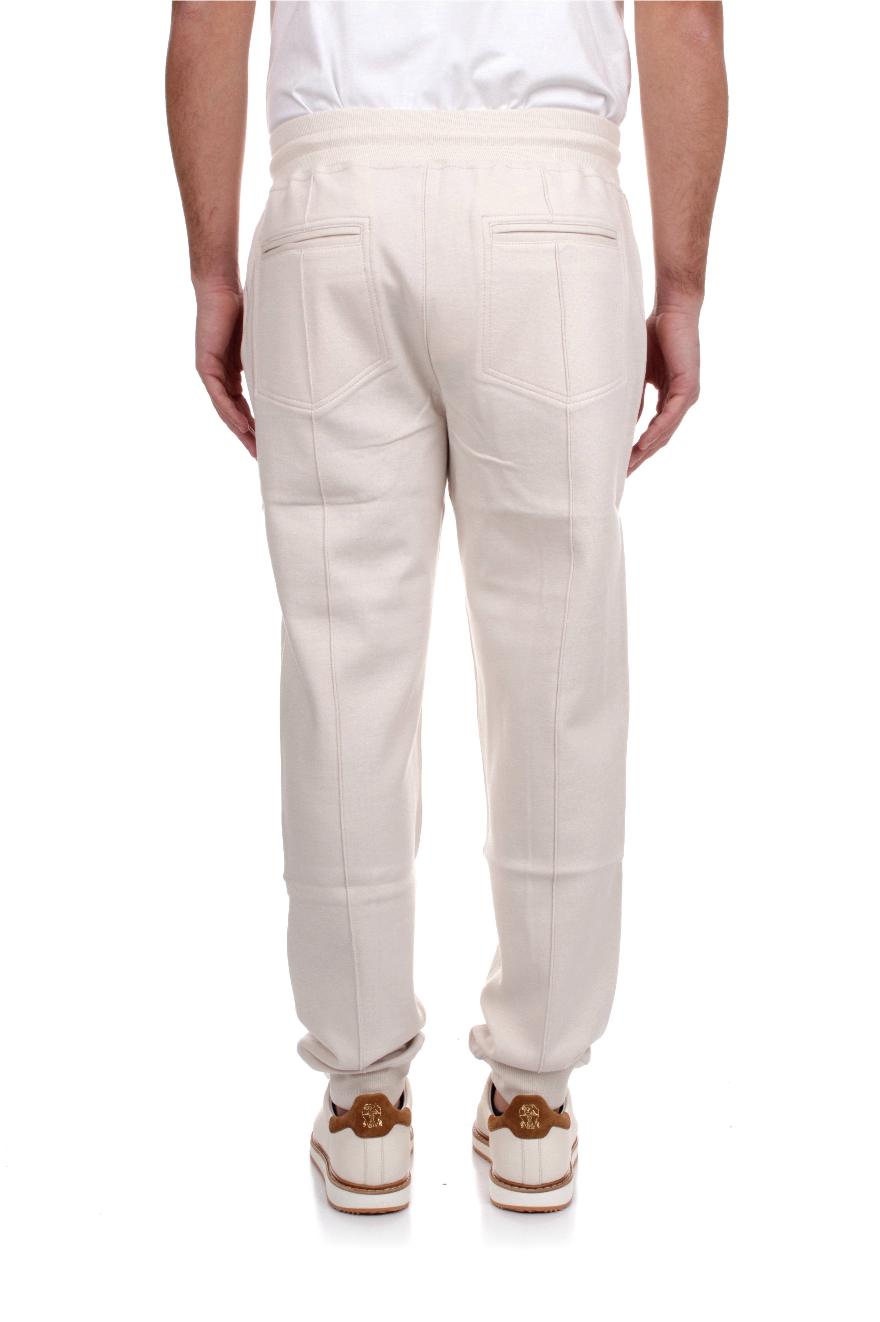 PANTALONI TUTA Beige Brunello Cucinelli