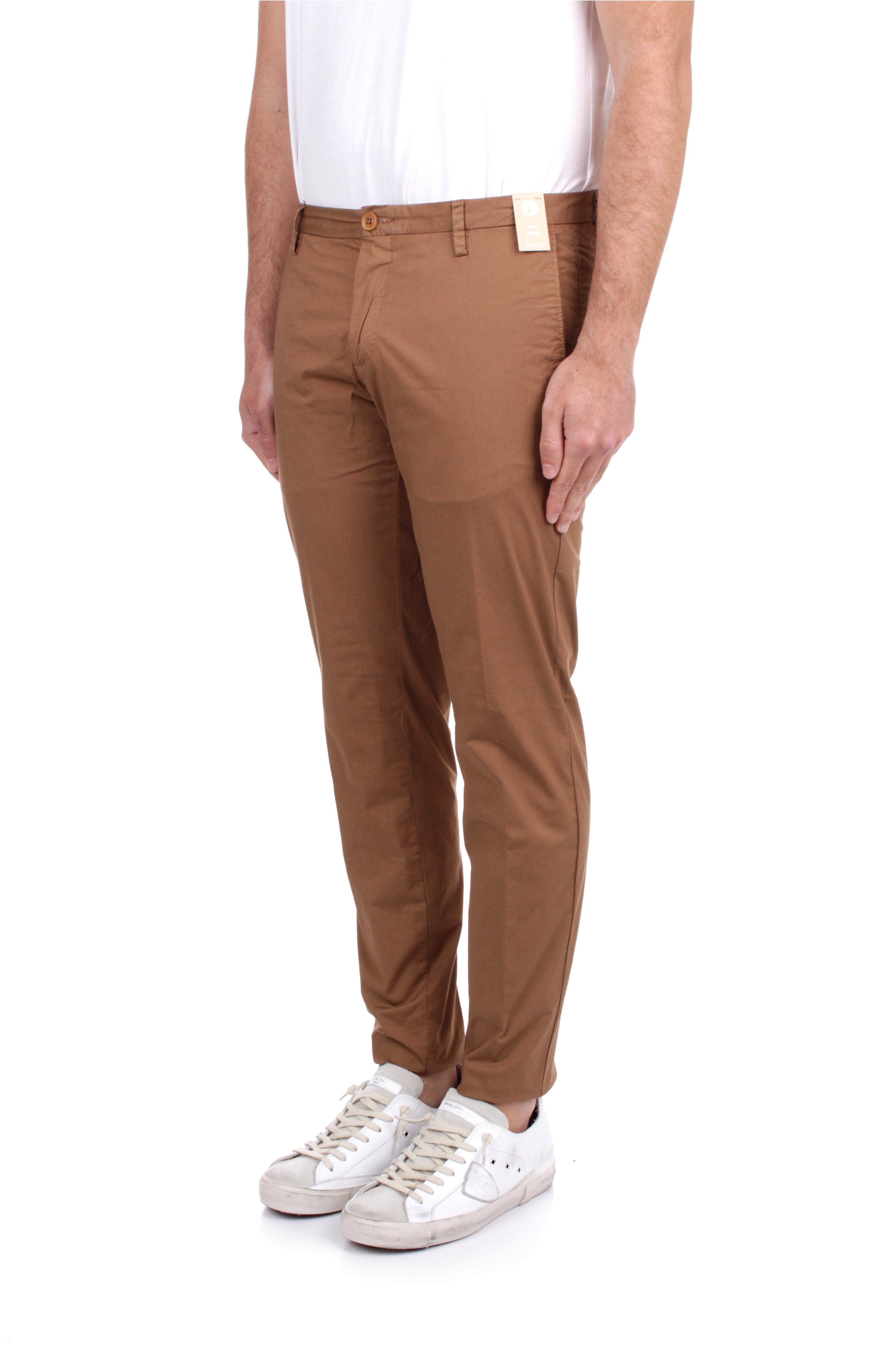 PANTALONI Marrone At.p.co