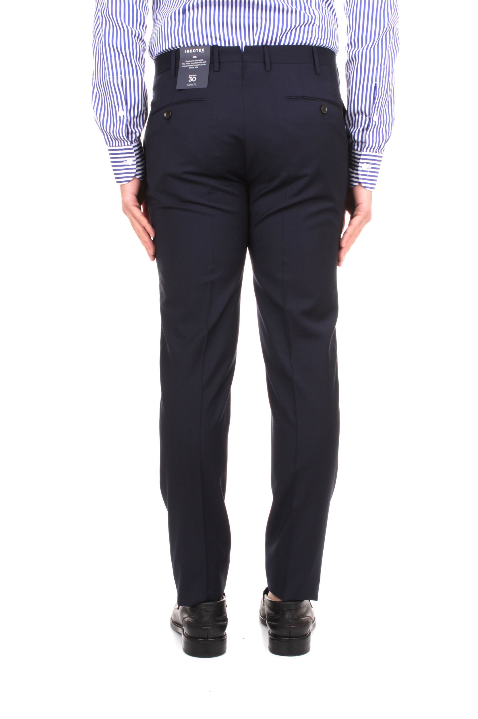 PANTALONI Blu Incotex