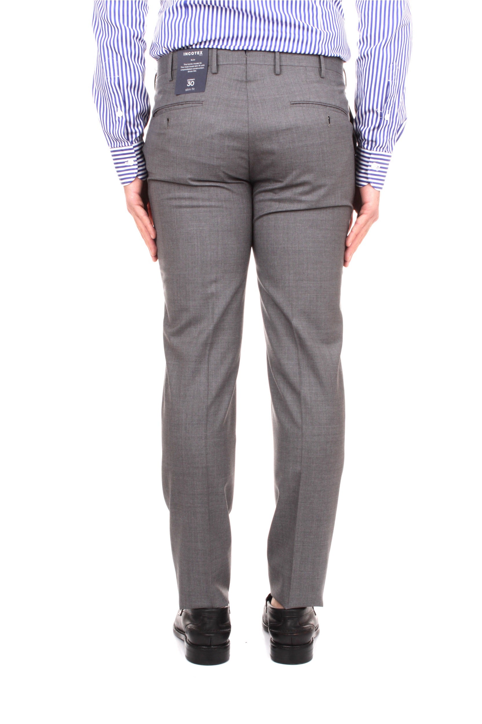 PANTALONI Grigio Incotex