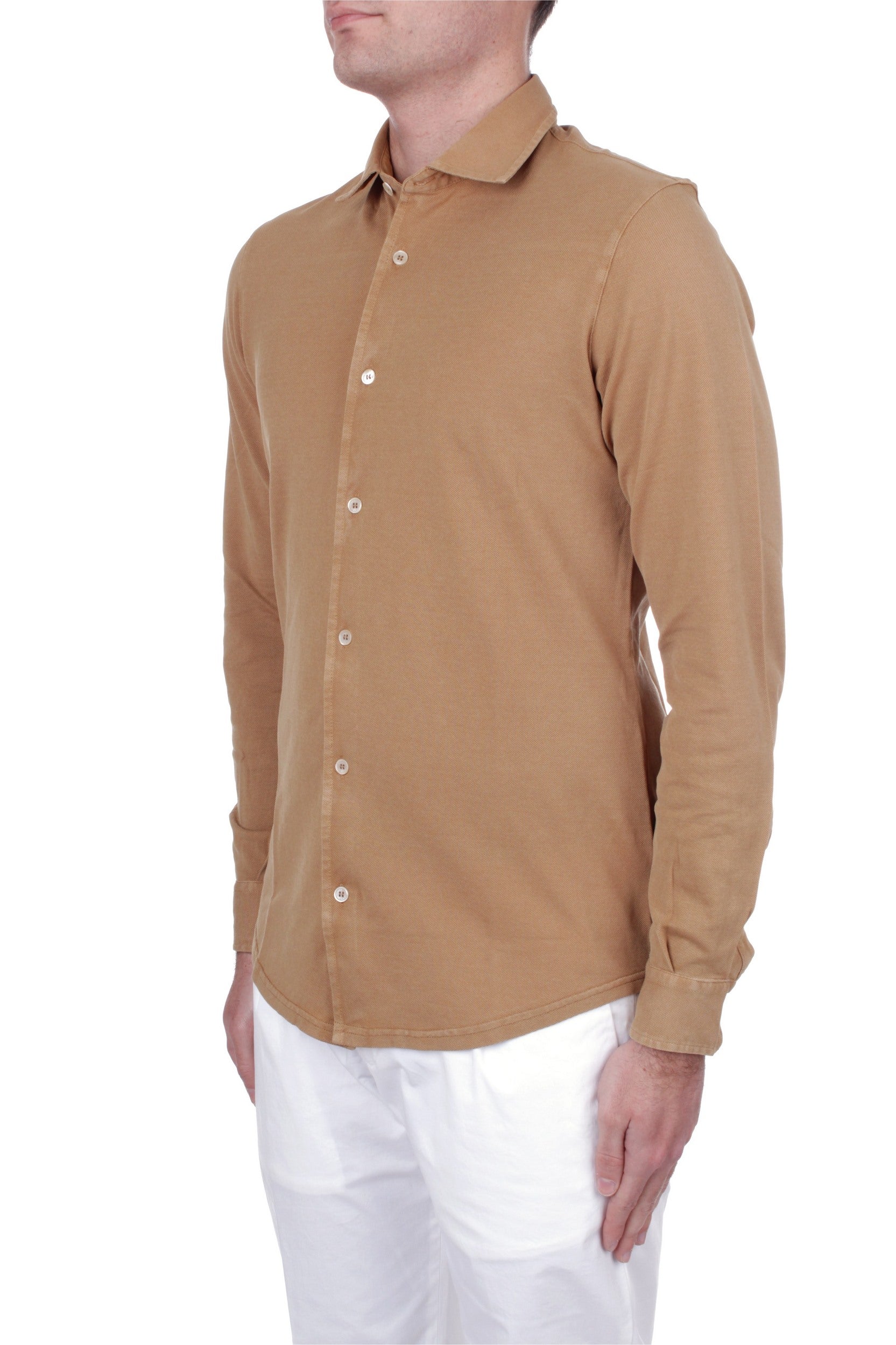 POLO Beige Fedeli Cashmere