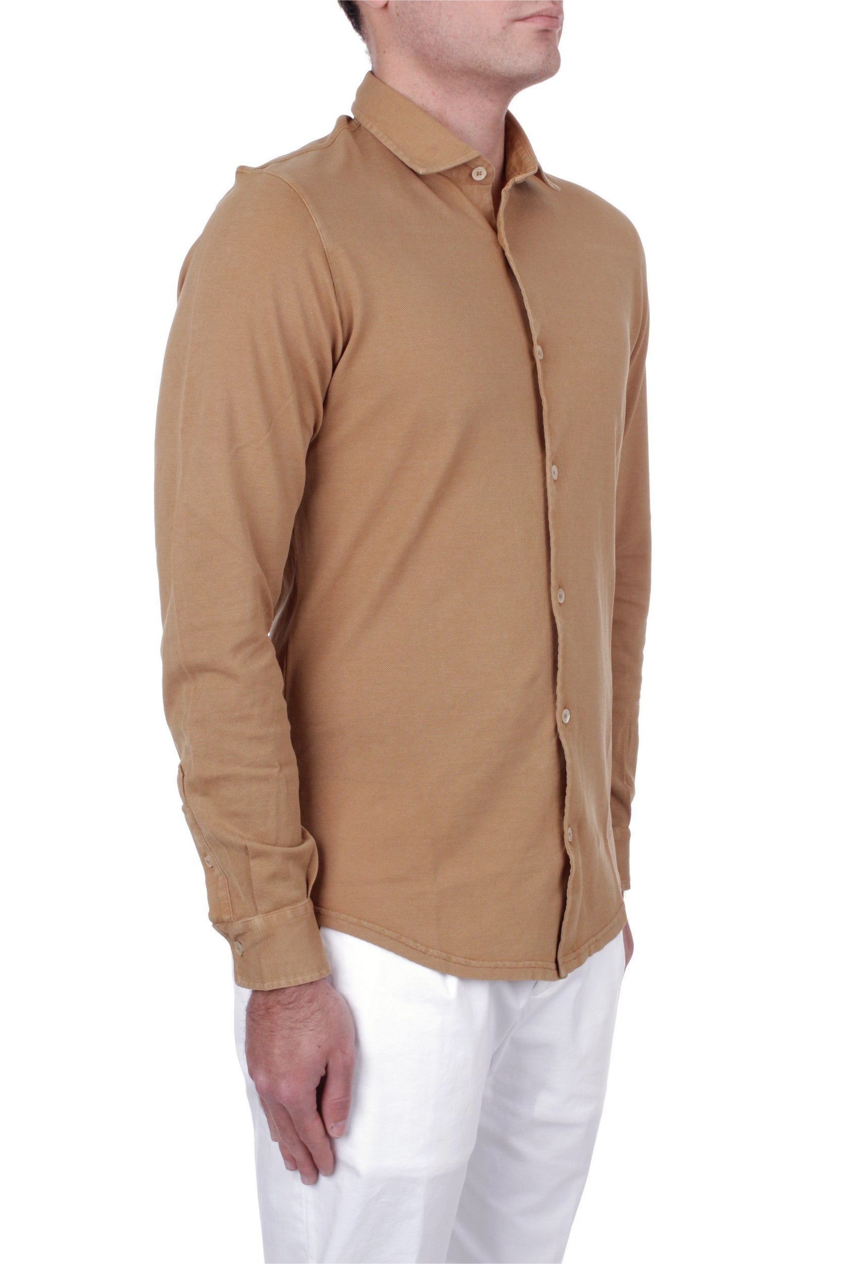 POLO Beige Fedeli Cashmere