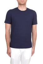 T-SHIRT Blu Fedeli Cashmere