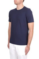 T-SHIRT Blu Fedeli Cashmere