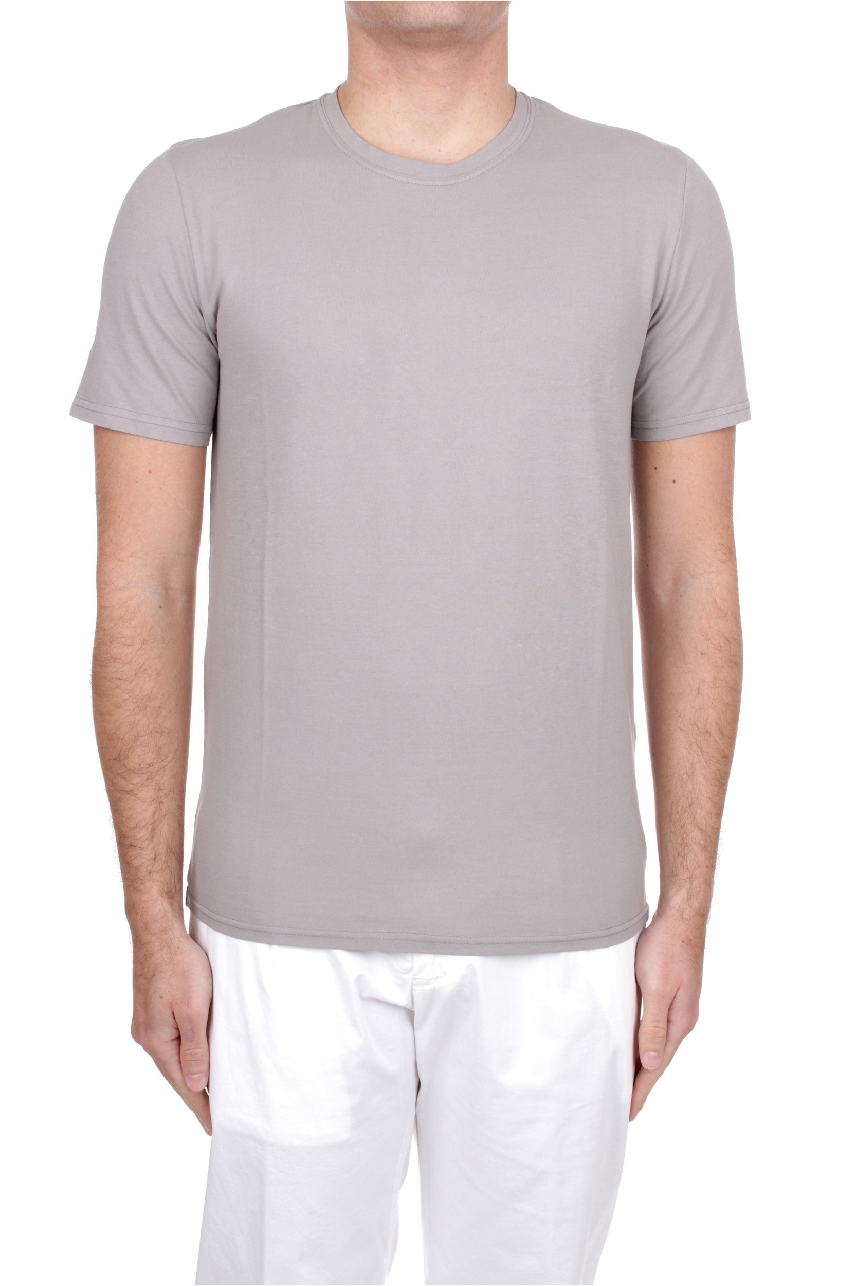 T-SHIRT Marrone Fedeli Cashmere