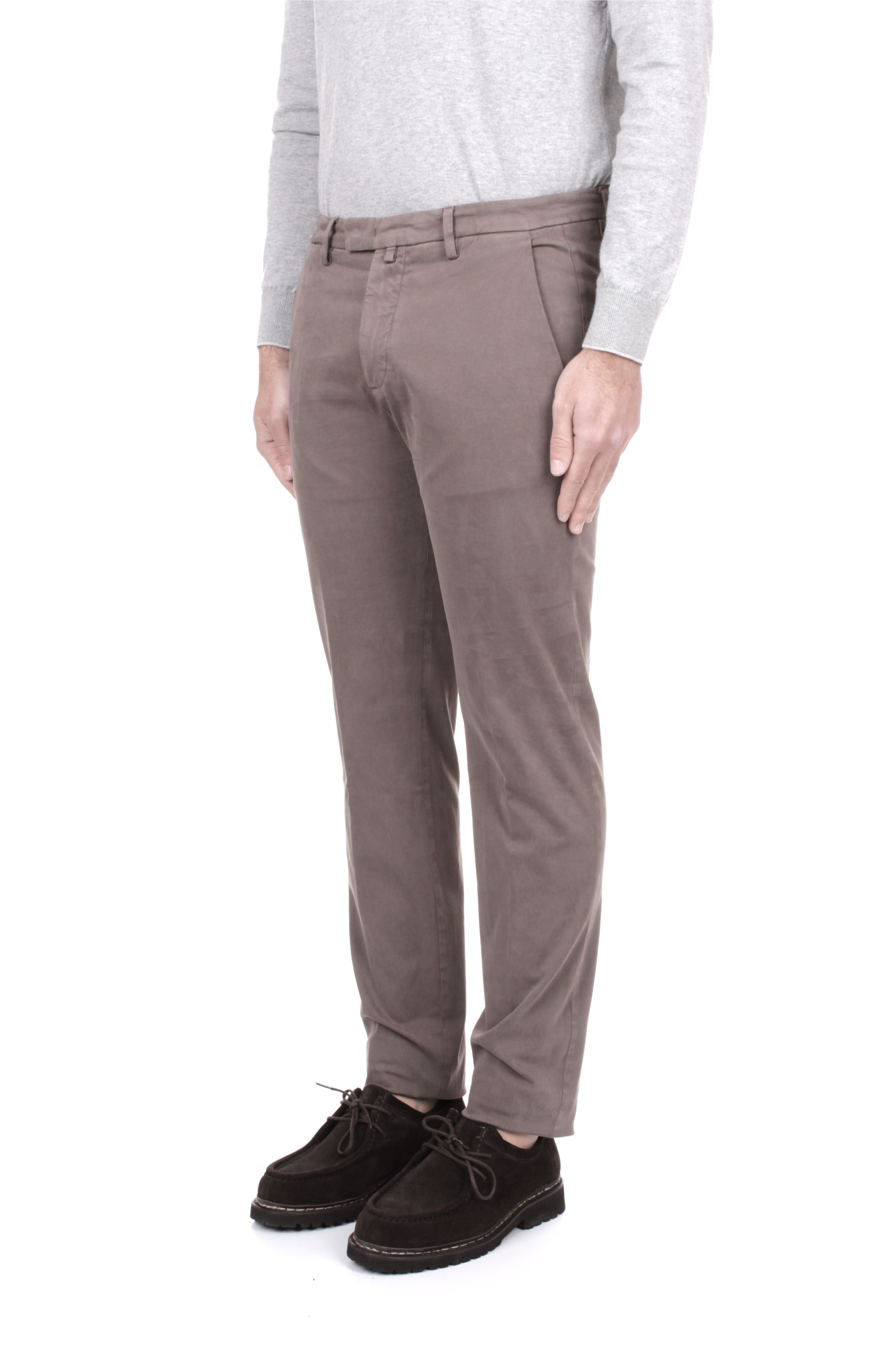 PANTALONI Marrone Briglia