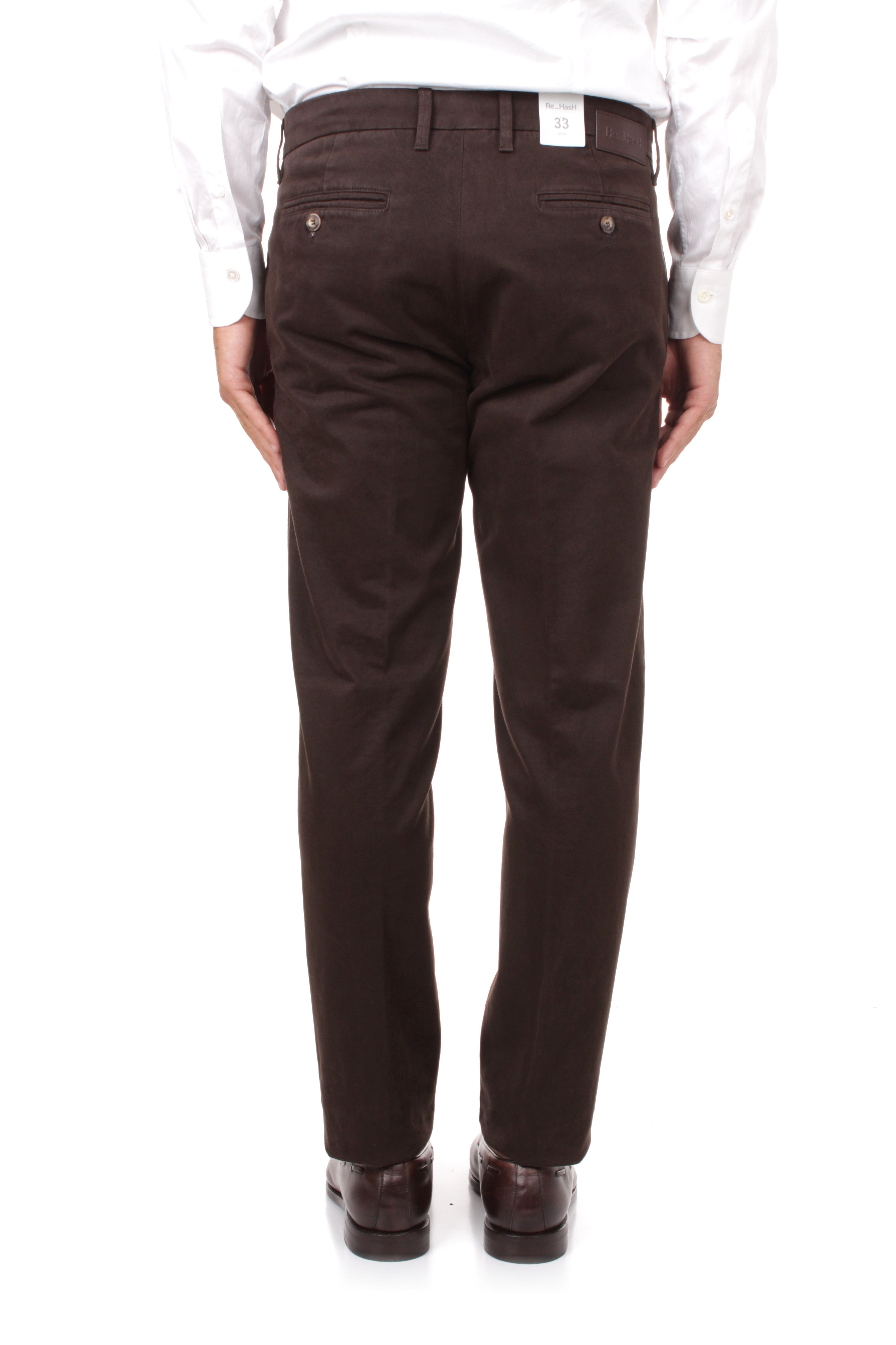 PANTALONI Marrone Re-hash