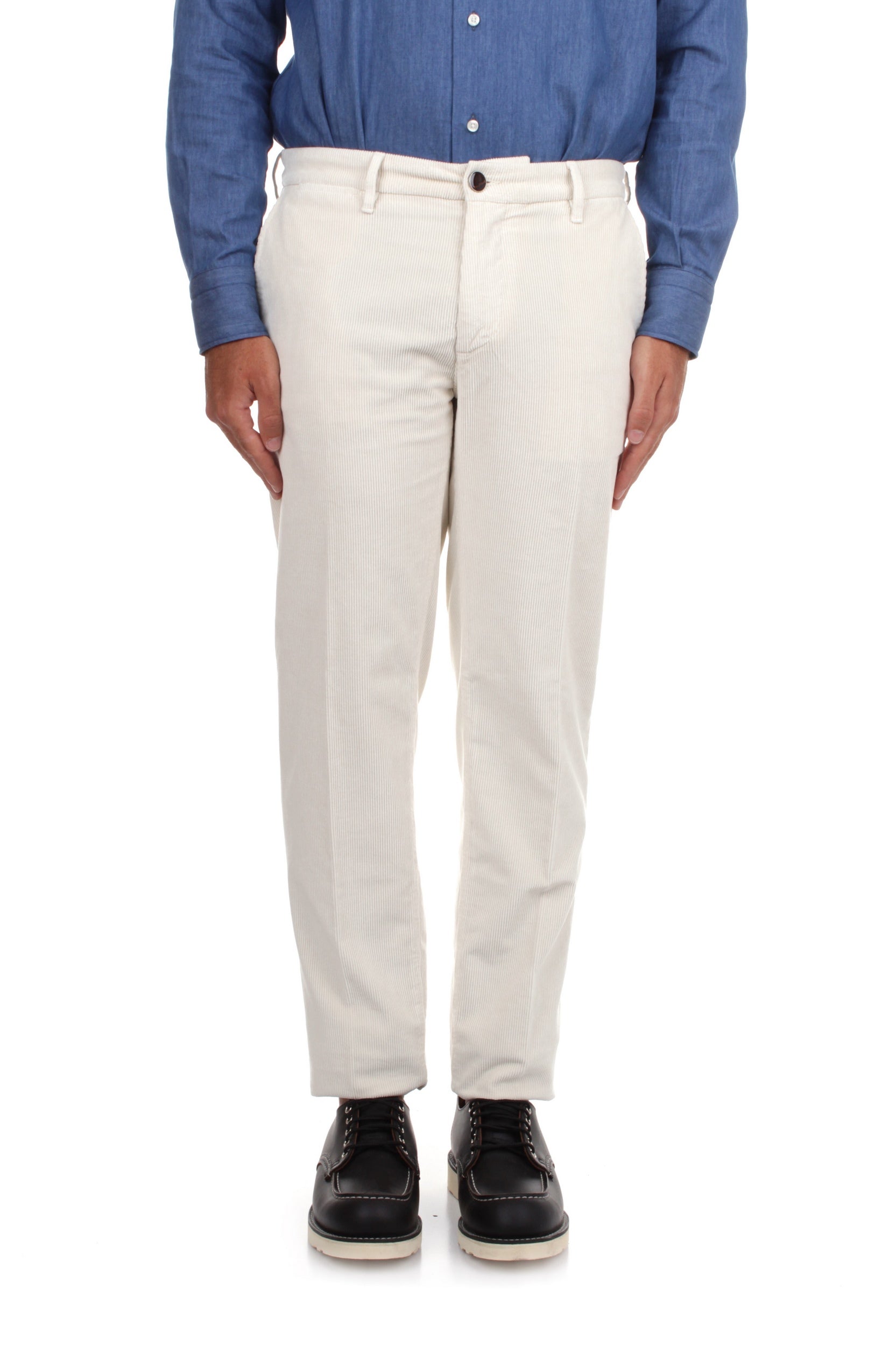 PANTALONI Bianco Re-hash