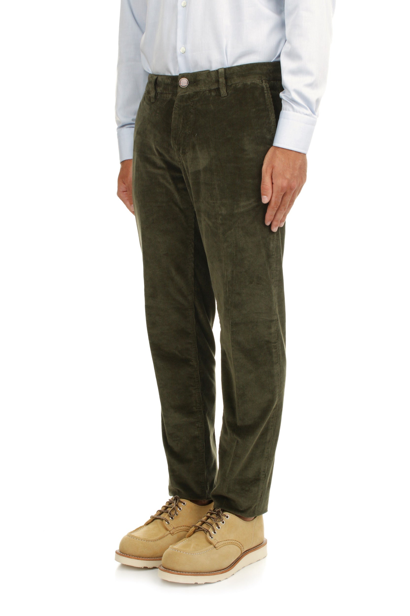 PANTALONI Verde Re-hash