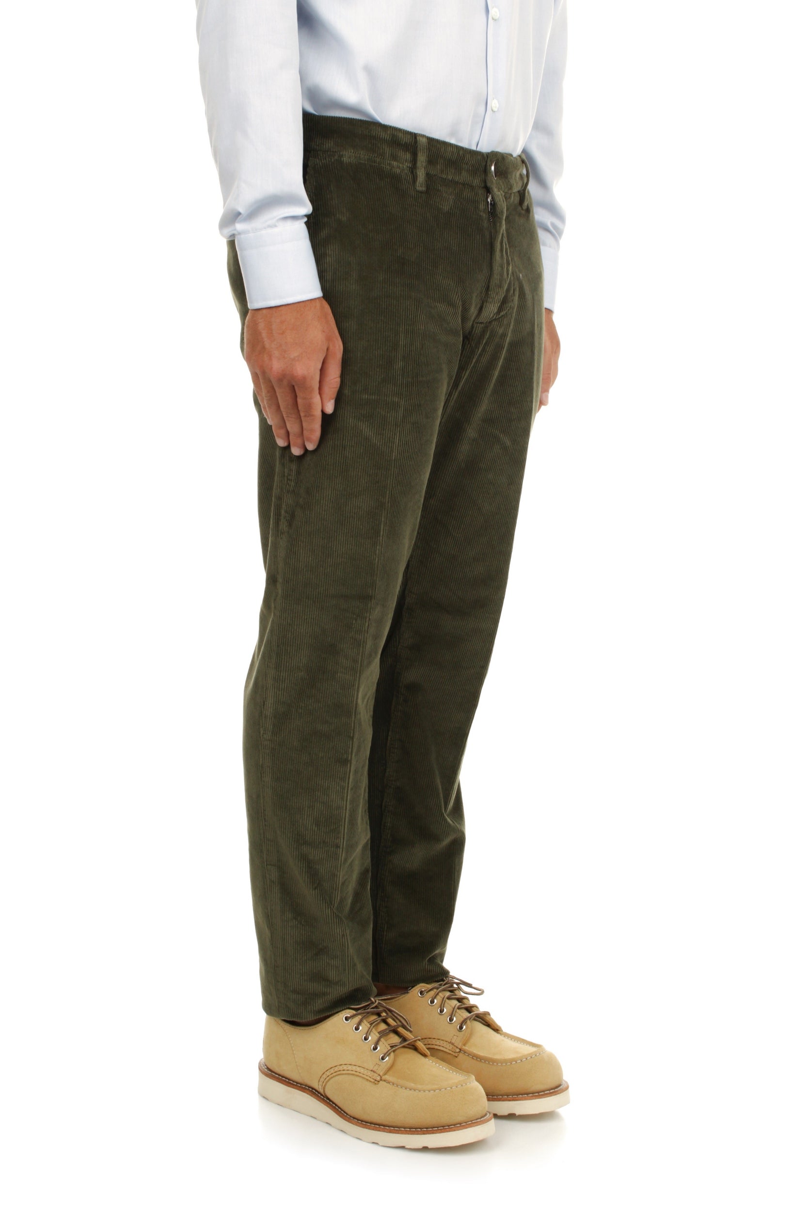 PANTALONI Verde Re-hash