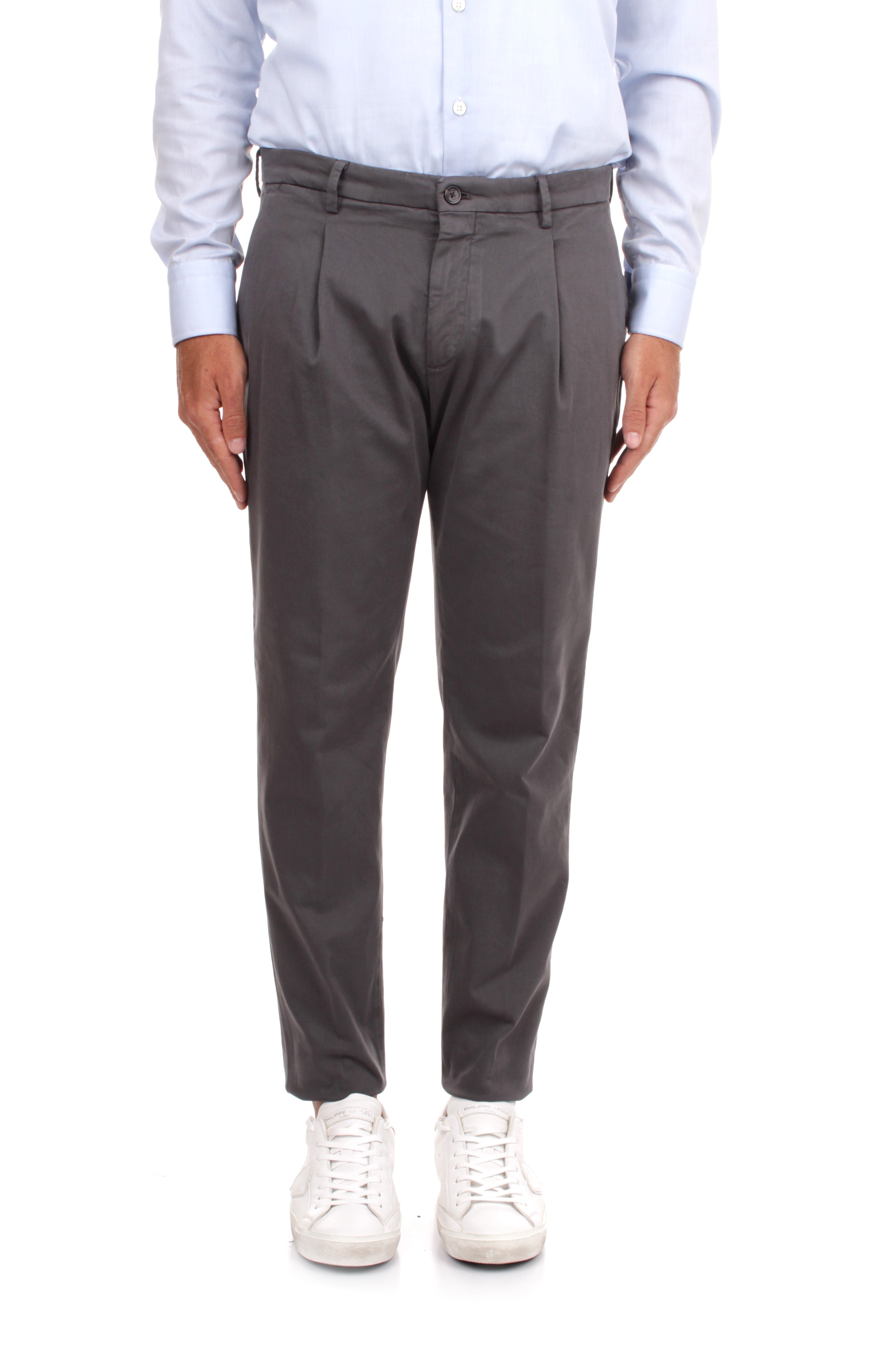 PANTALONI Grigio Briglia