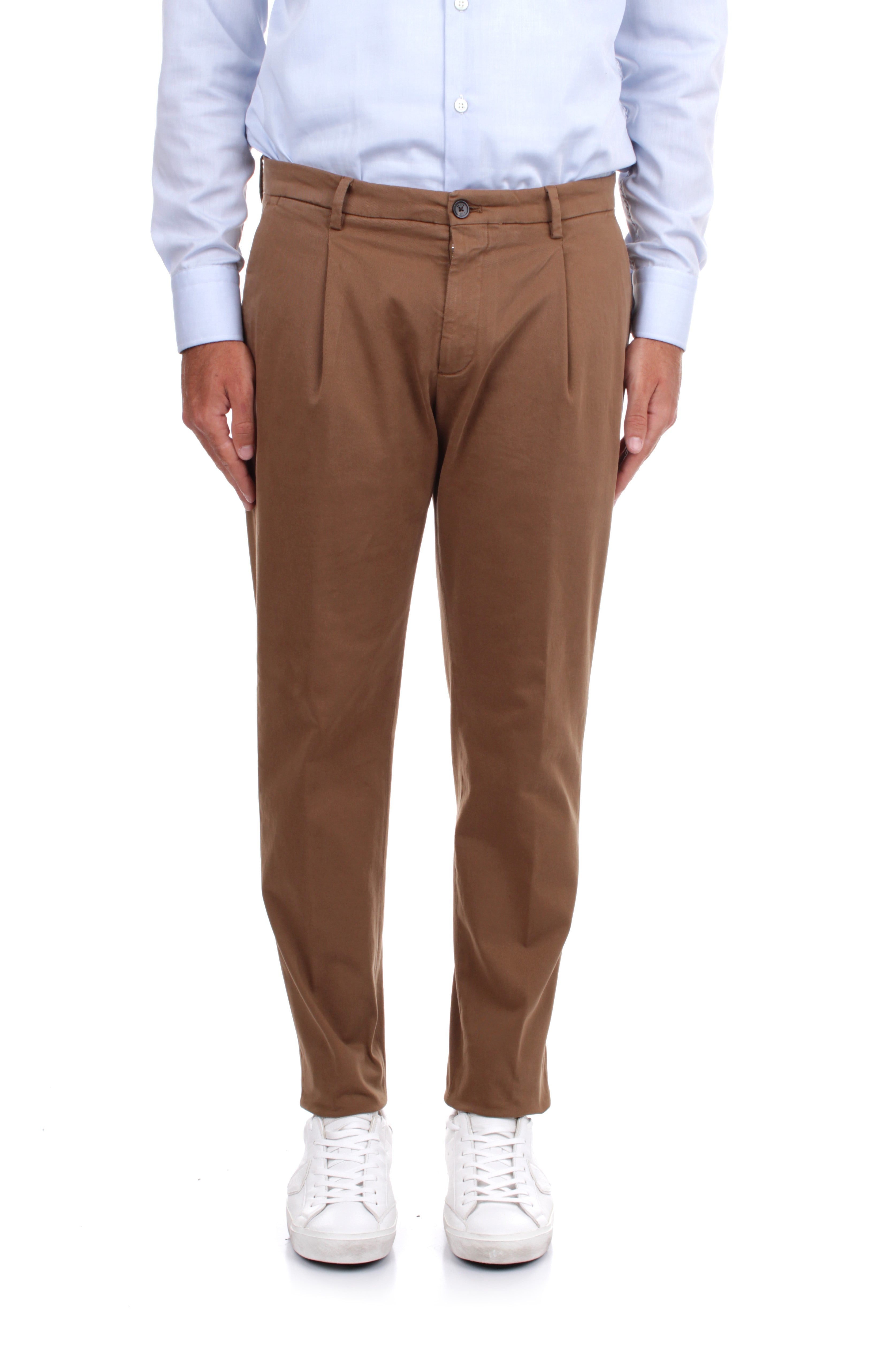 PANTALONI Marrone Briglia