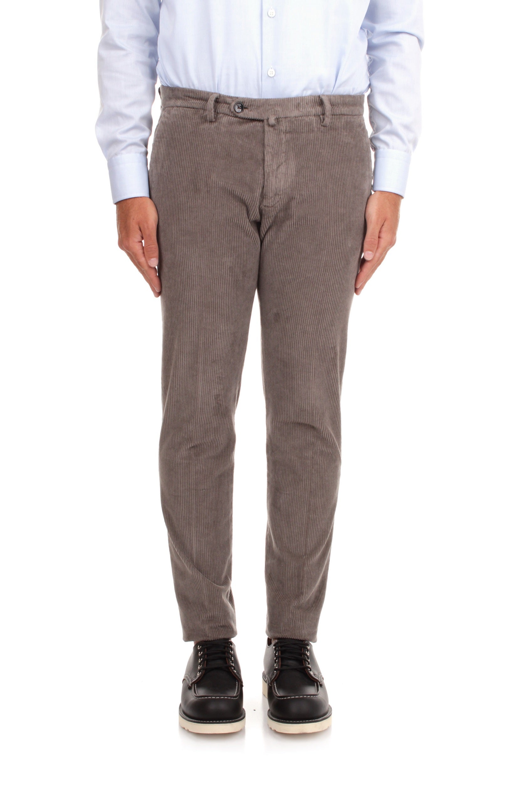 PANTALONI Marrone Briglia