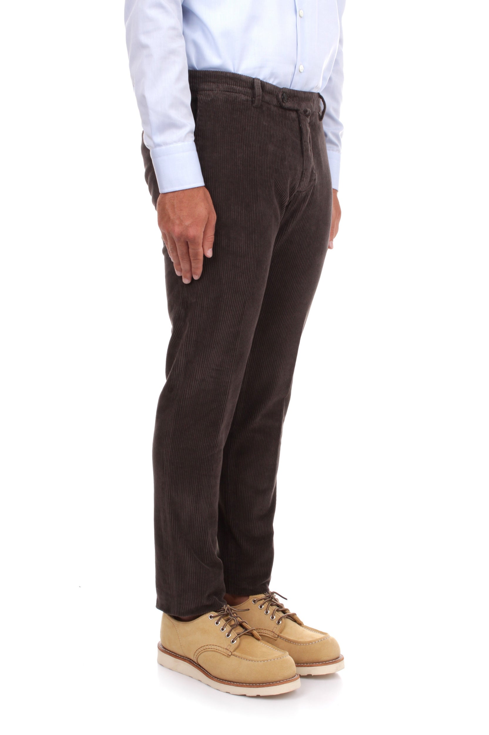 PANTALONI Marrone Briglia