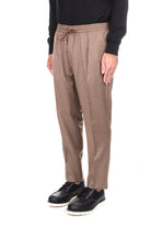 PANTALONI Marrone Briglia