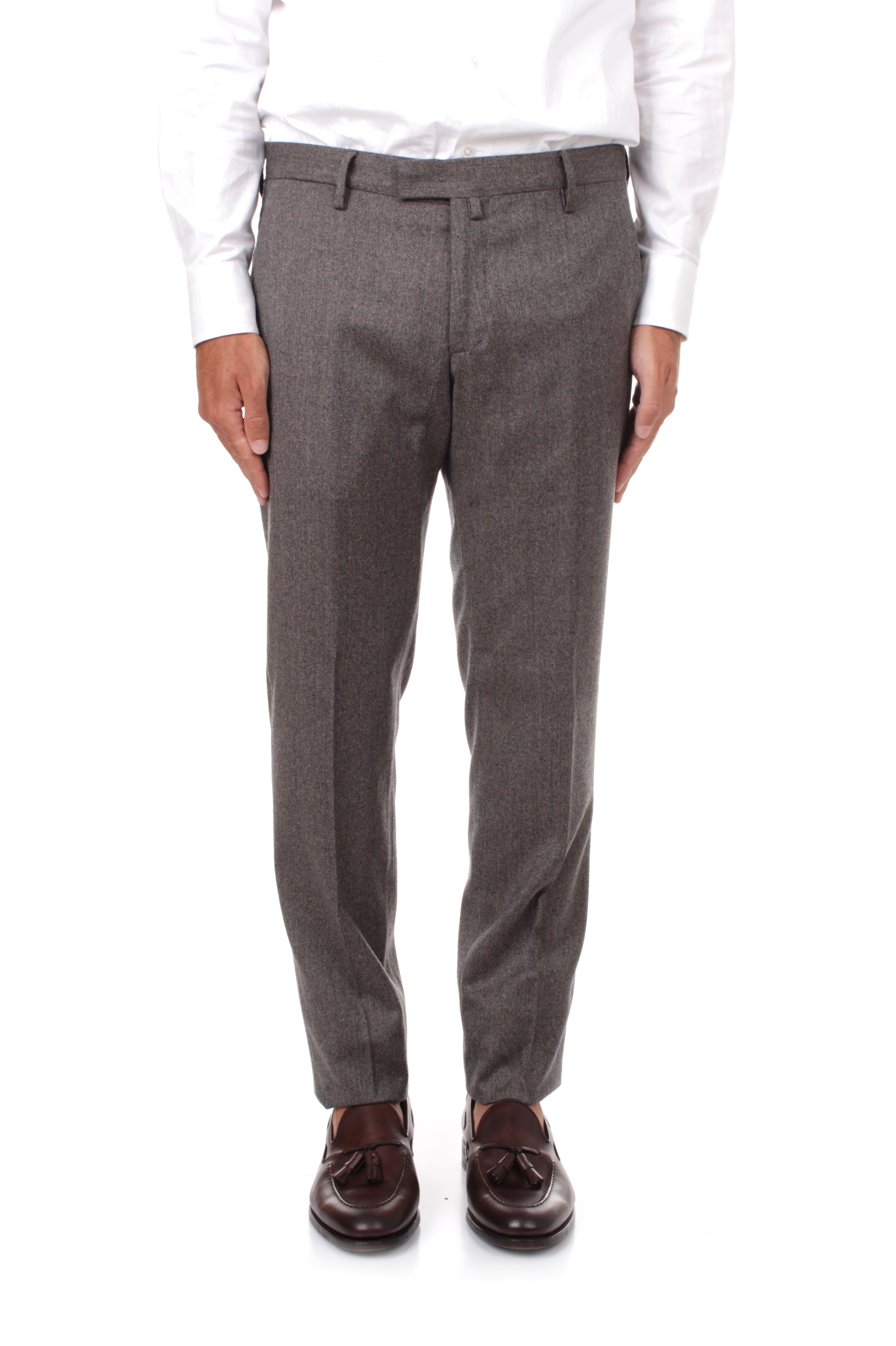 PANTALONI Marrone Briglia