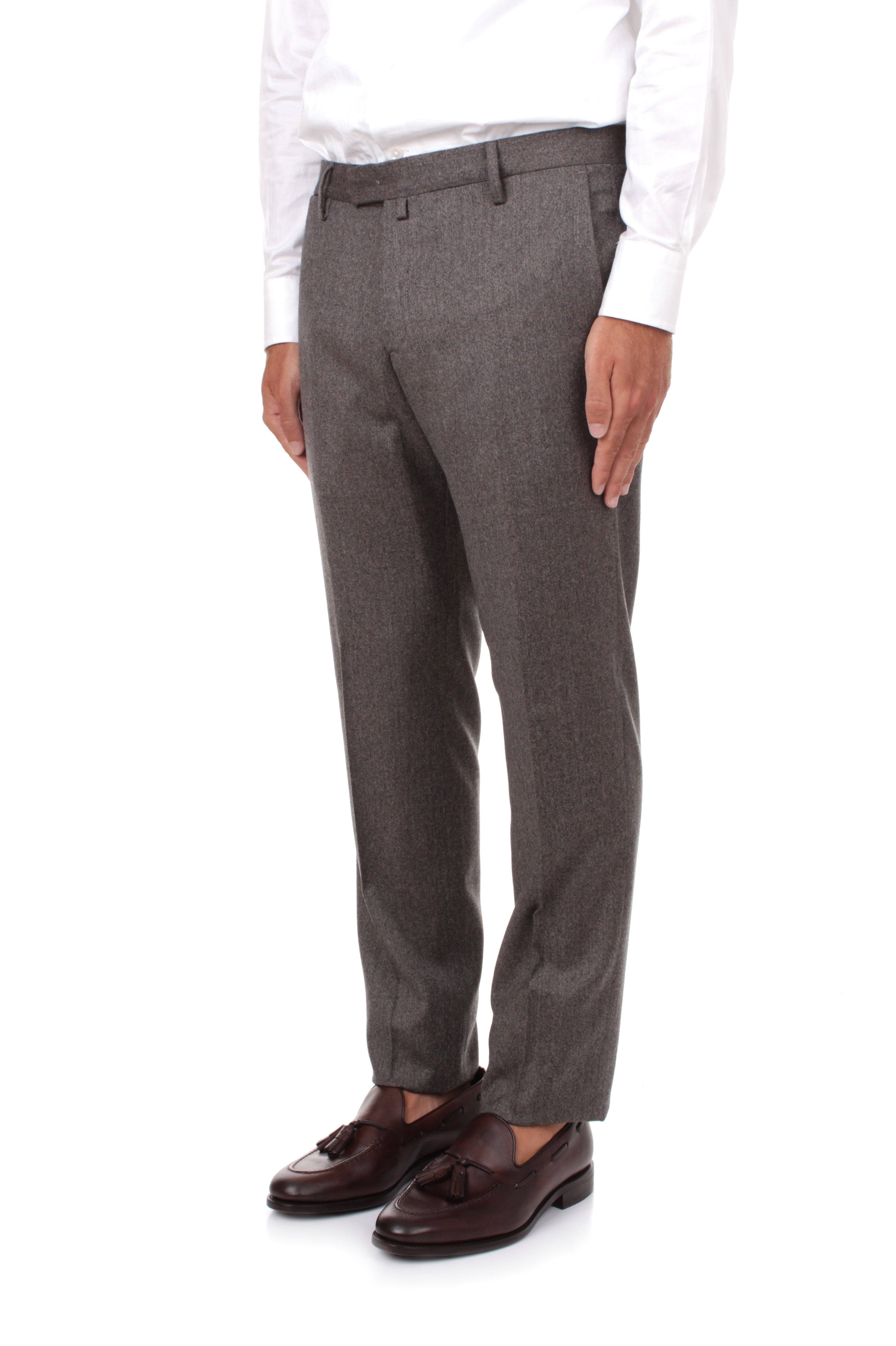 PANTALONI Marrone Briglia